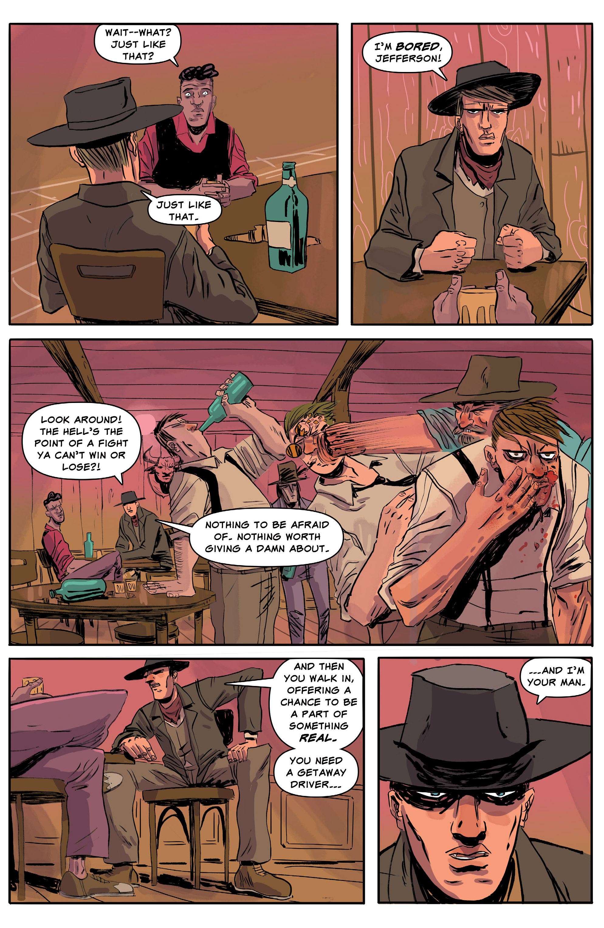 Read online Heavenly Blues comic -  Issue #2 - 18