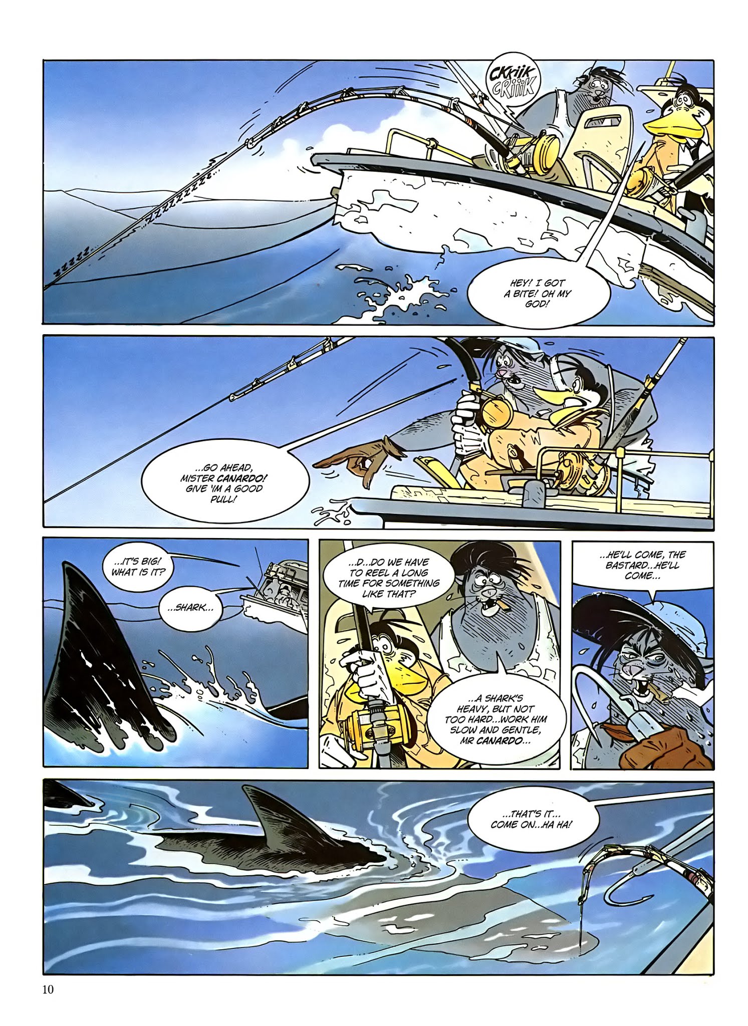 Read online Une enquête de l'inspecteur Canardo comic -  Issue #7 - 11