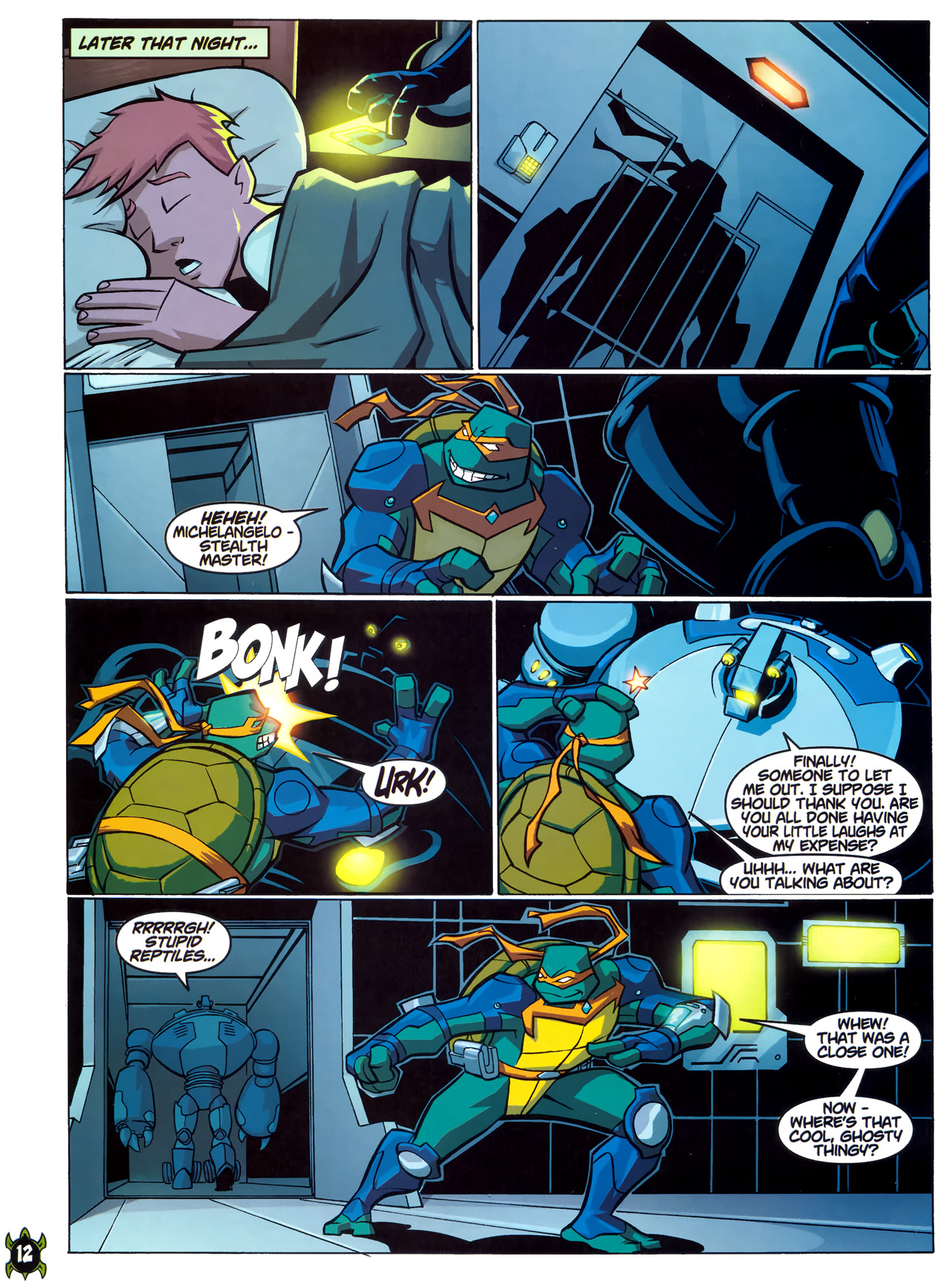 Read online Teenage Mutant Ninja Turtles Comic comic -  Issue #4 - 11