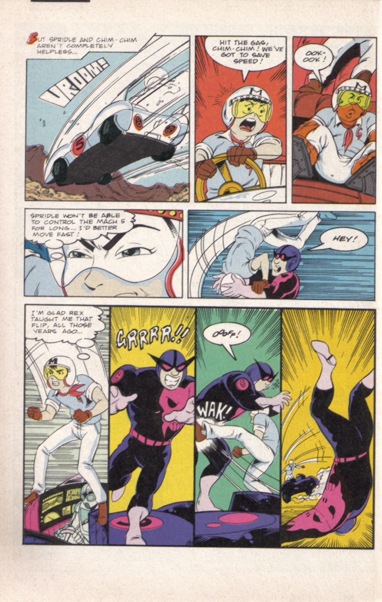 Read online Speed Racer (1987) comic -  Issue #16 - 20