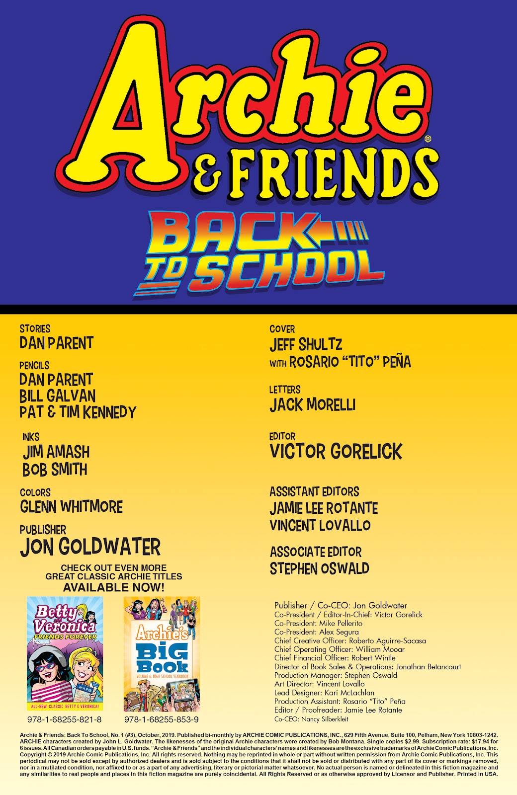 Archie & Friends issue Back to School - Page 2