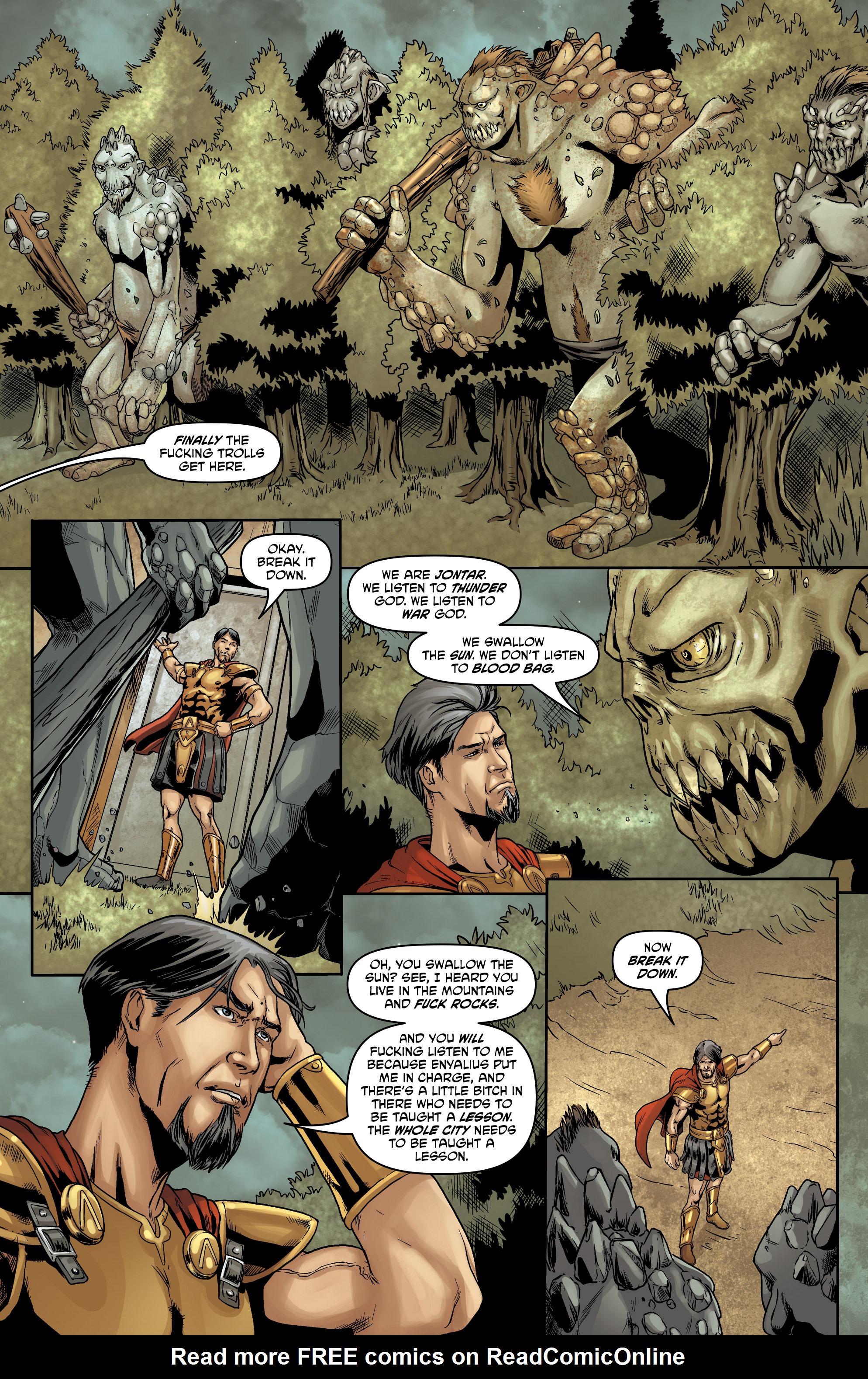 Read online God Is Dead comic -  Issue #22 - 18