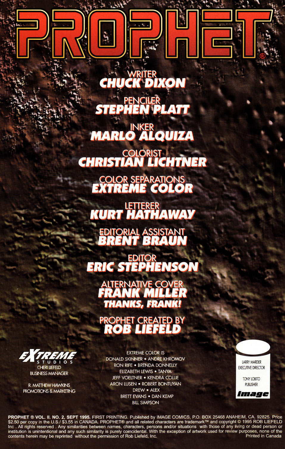 Read online Prophet (1995) comic -  Issue #2 - 2