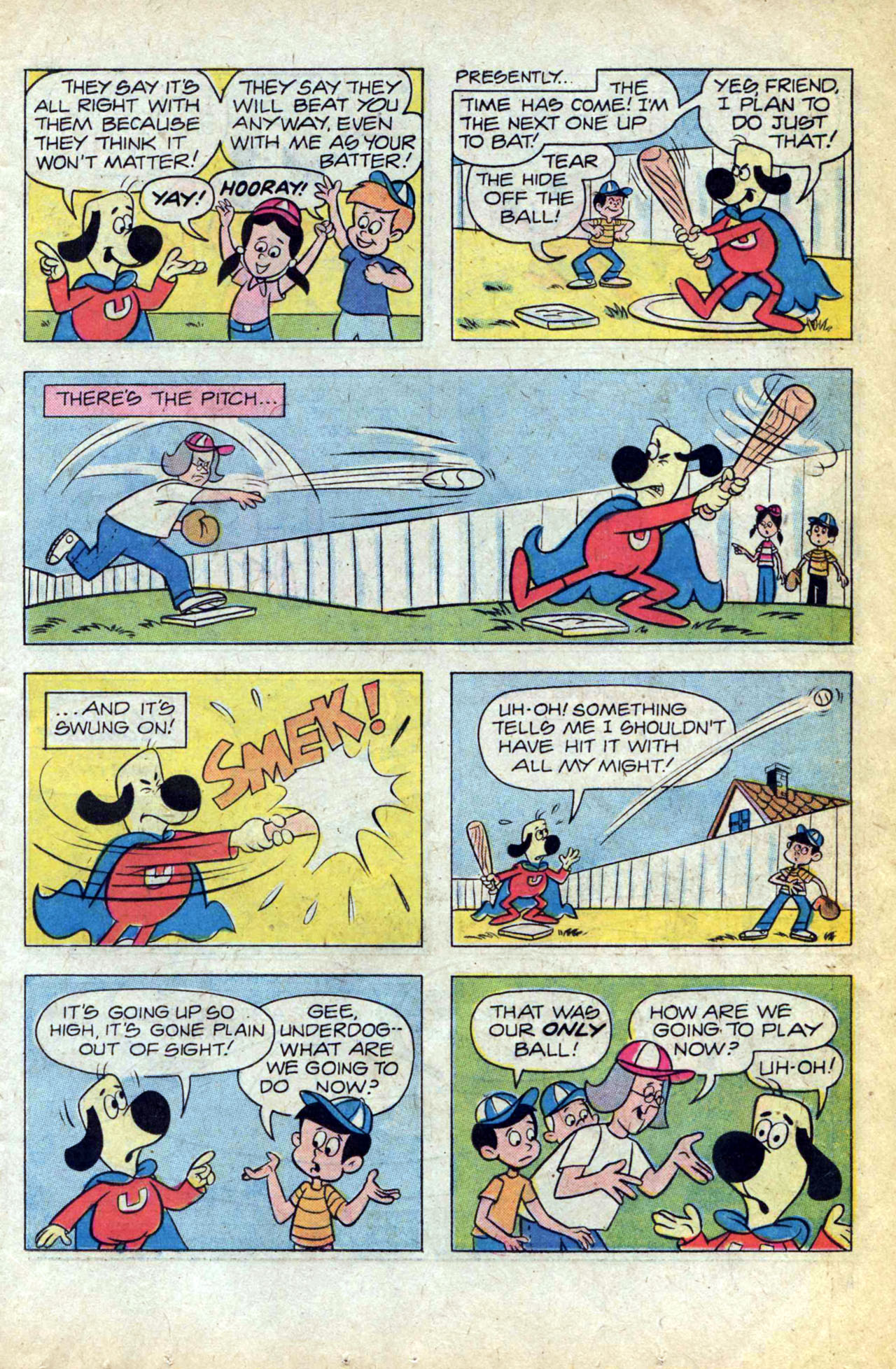 Read online Underdog (1975) comic -  Issue #11 - 11