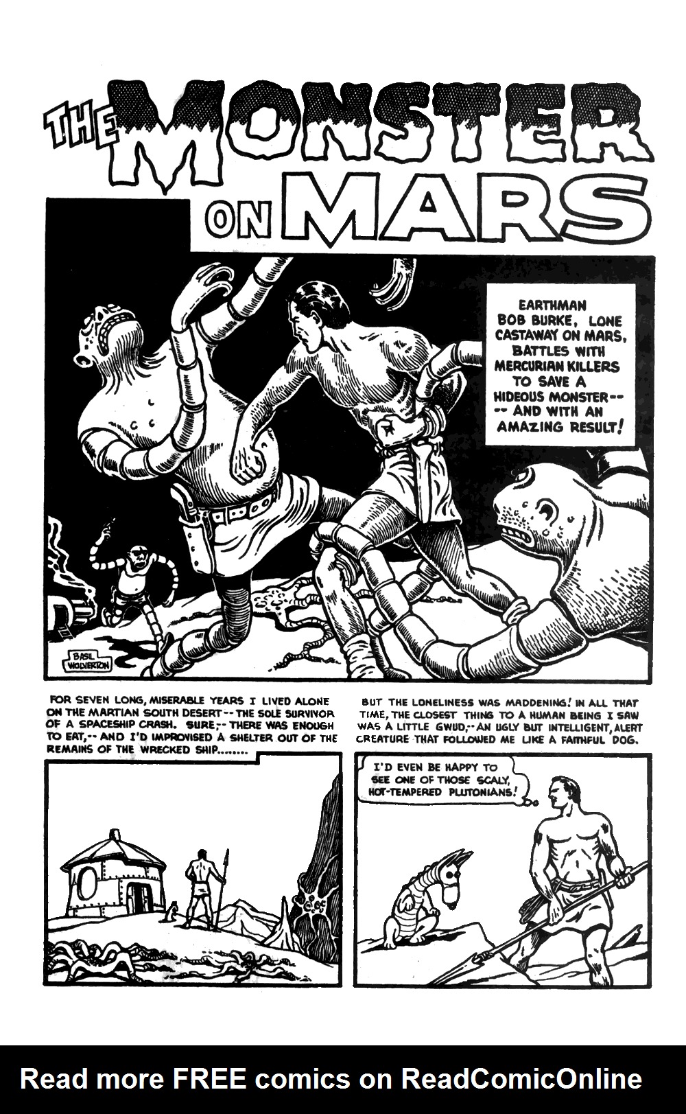 Read online Basil Wolverton's Planet of Terror comic -  Issue # Full - 27