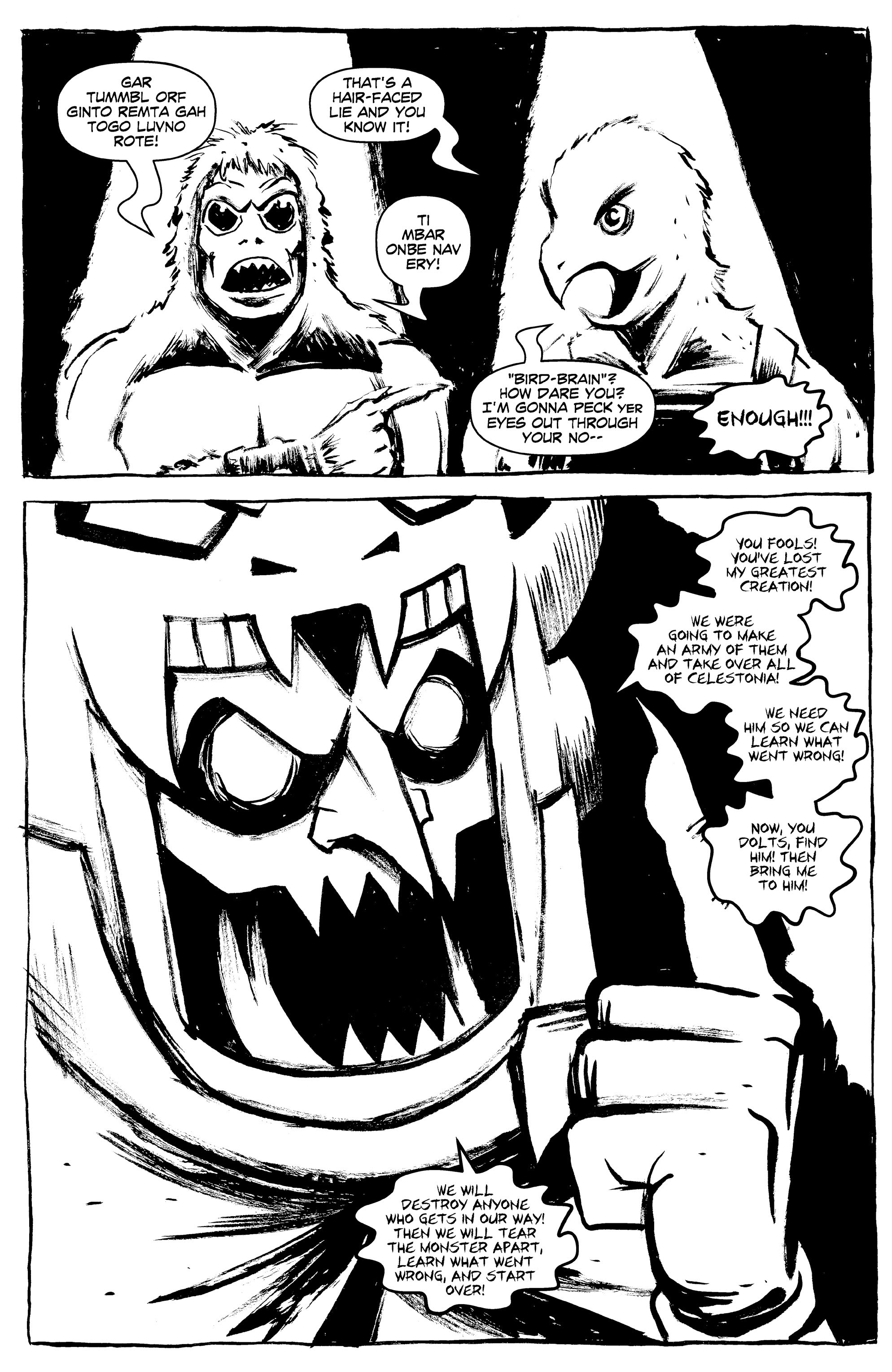 Read online Frankenstein and the Conquerors of the Cosmos comic -  Issue # Full - 16