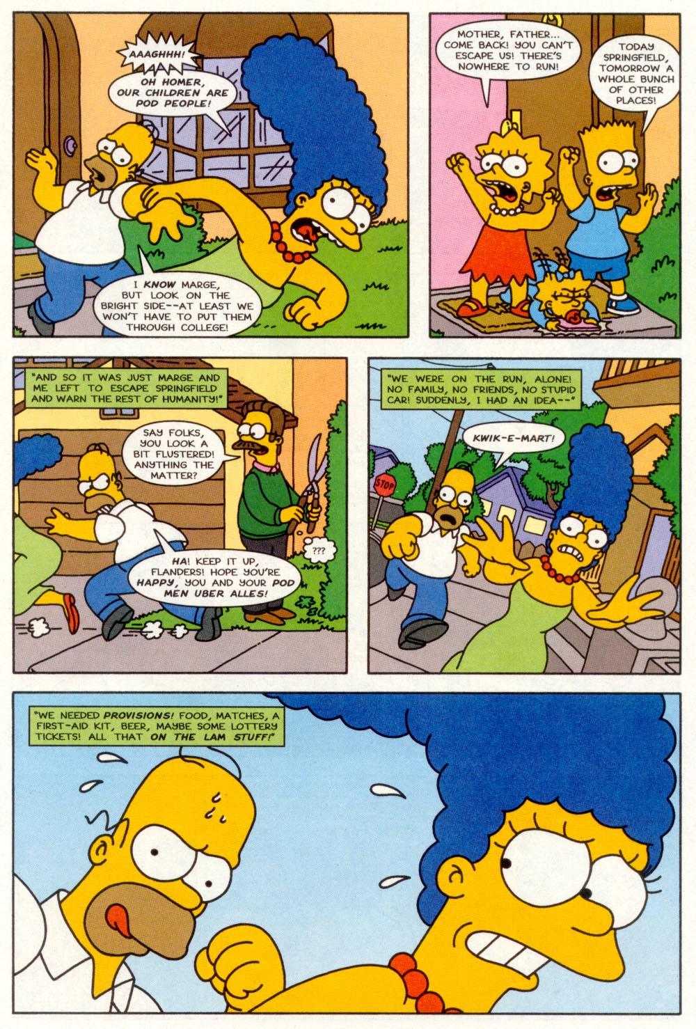 Read online Treehouse of Horror comic -  Issue #3 - 16