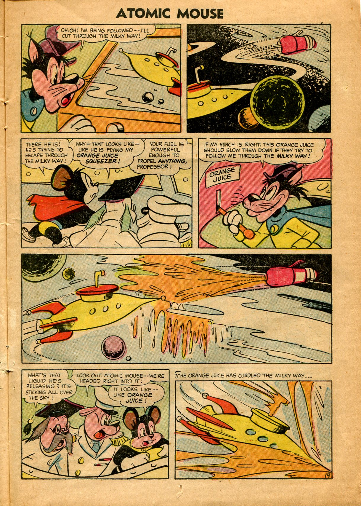 Read online Atomic Mouse comic -  Issue #10 - 11
