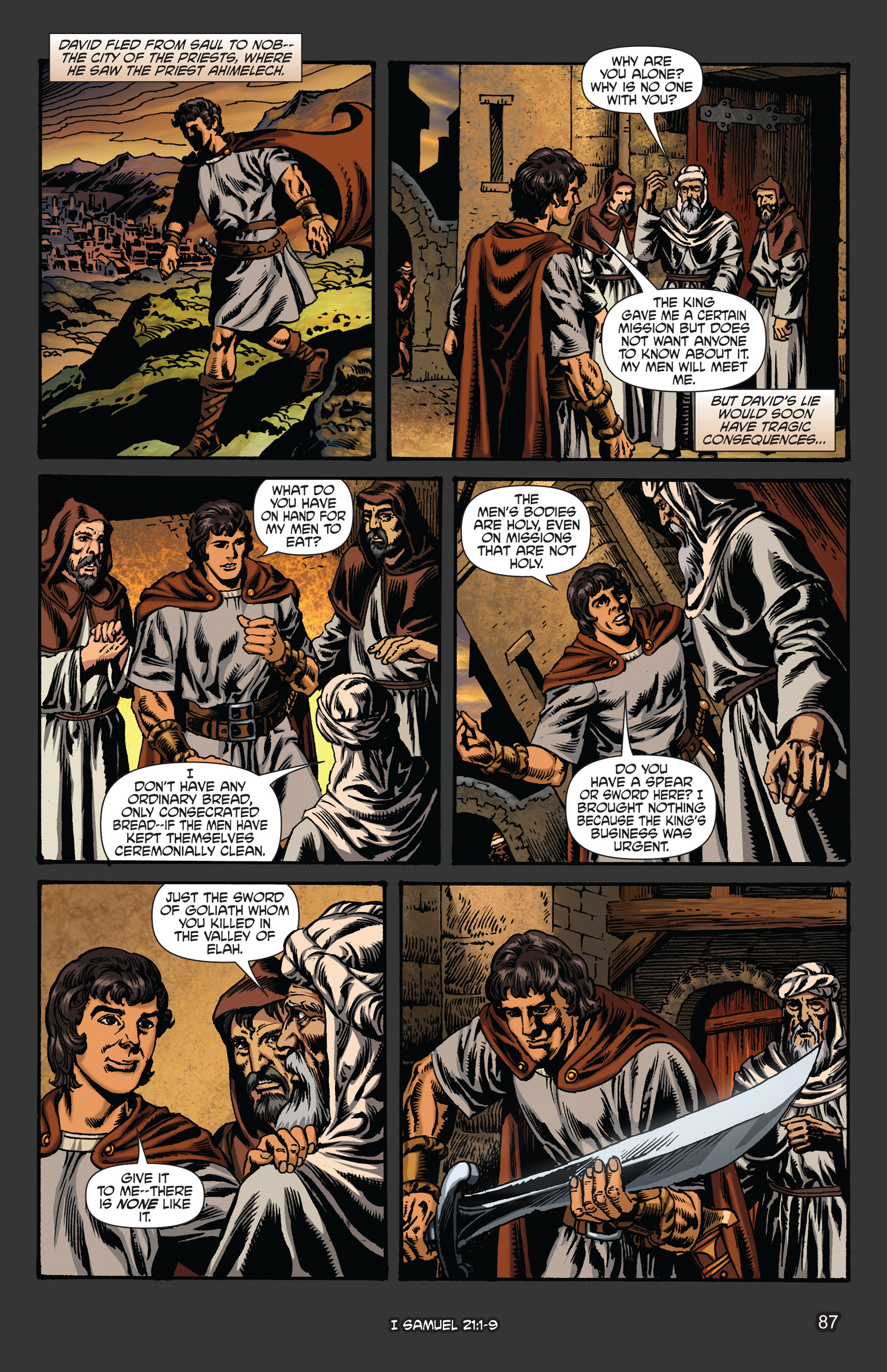 Read online The Kingstone Bible comic -  Issue #5 - 91