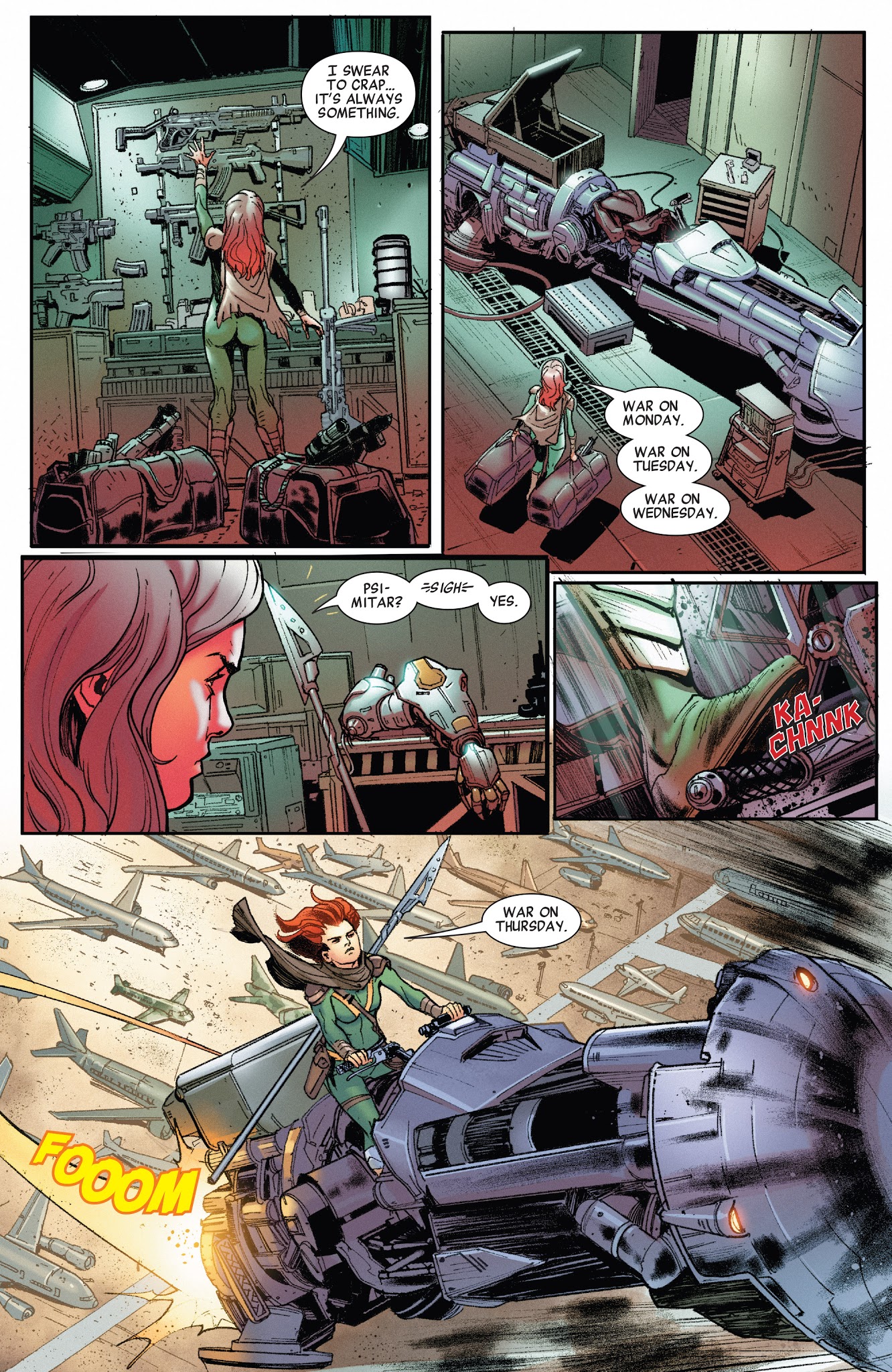 Read online Jean Grey comic -  Issue #9 - 10