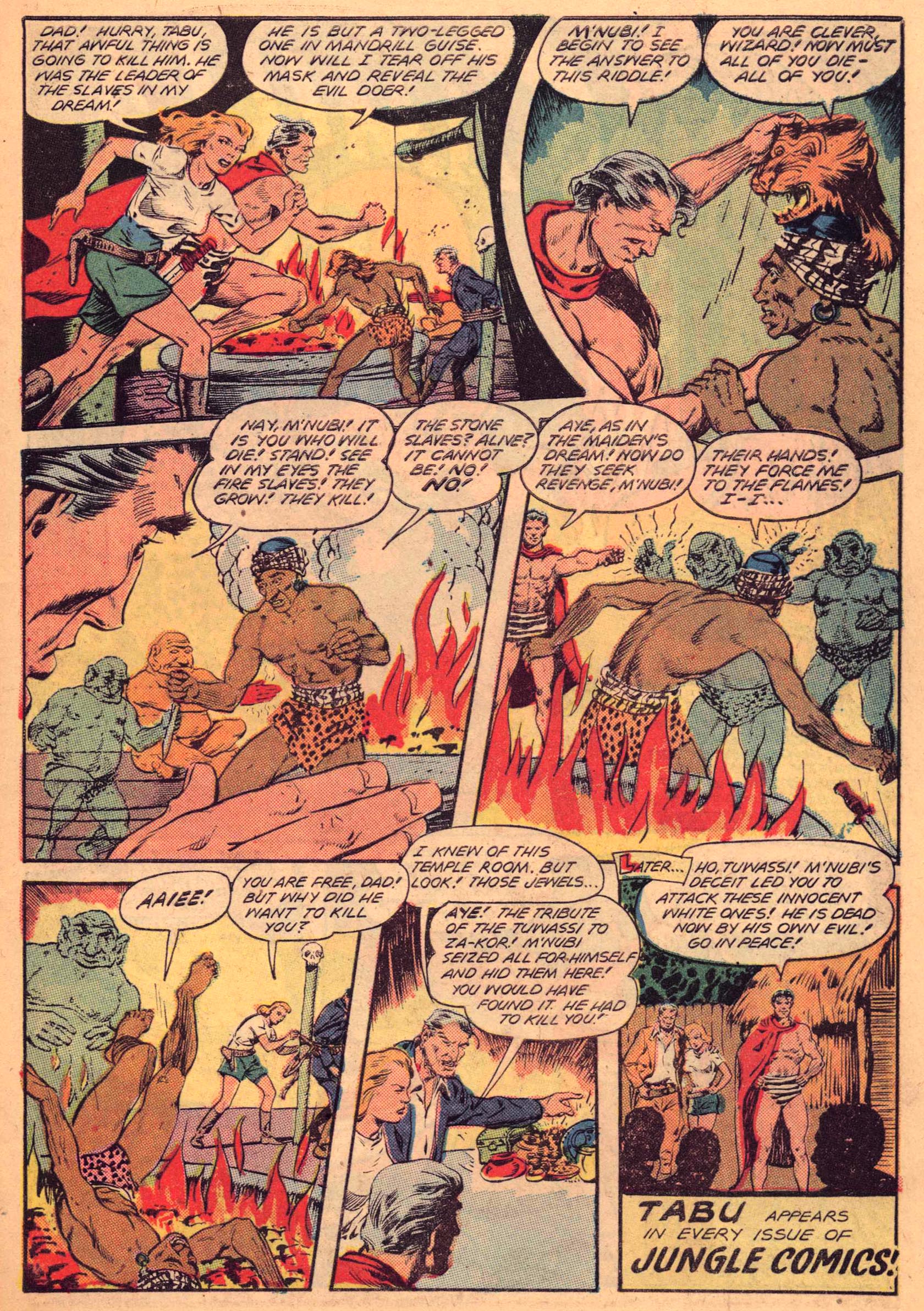Read online Jungle Comics comic -  Issue #99 - 41