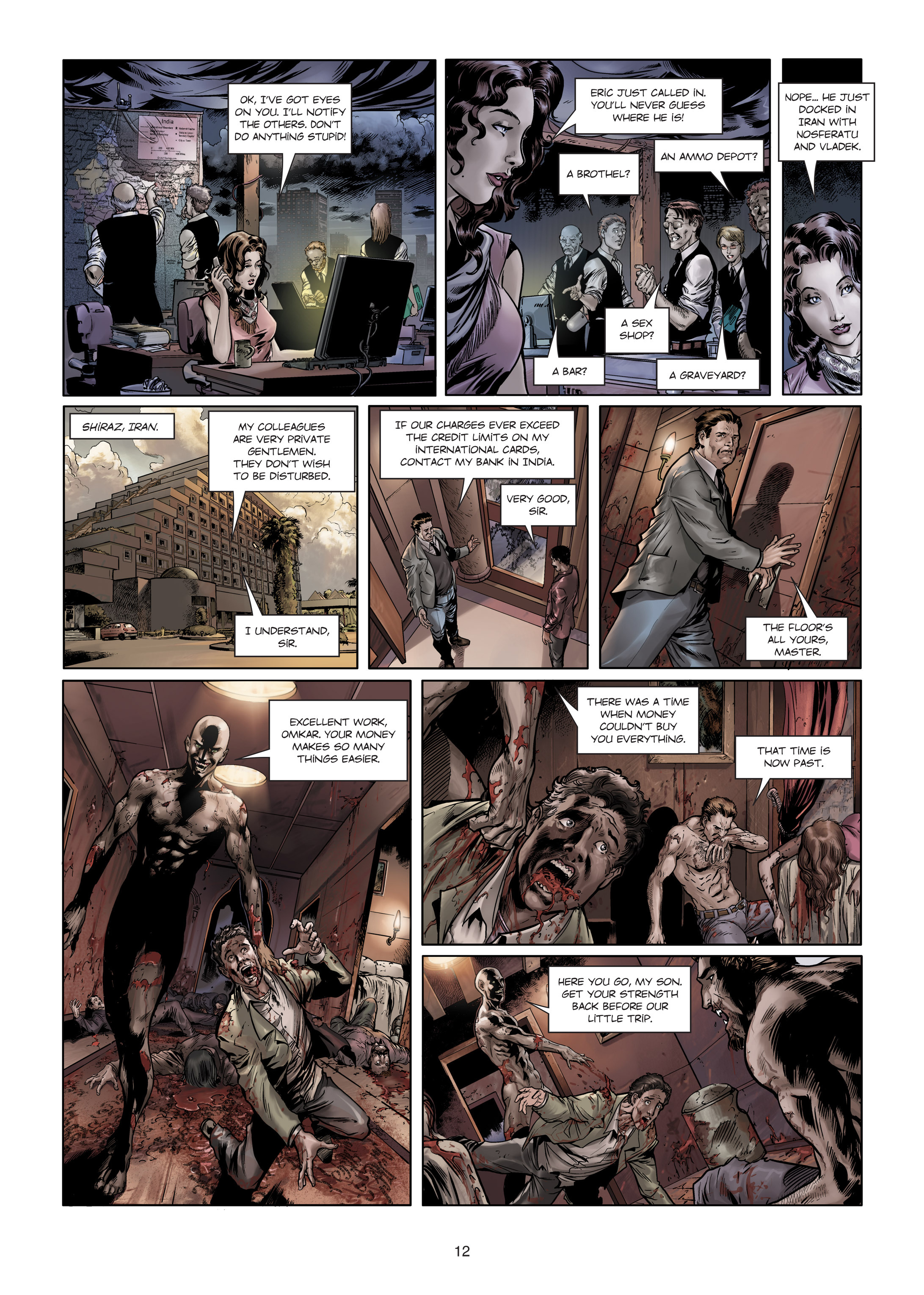 Read online Nosferatu (2016) comic -  Issue #2 - 12