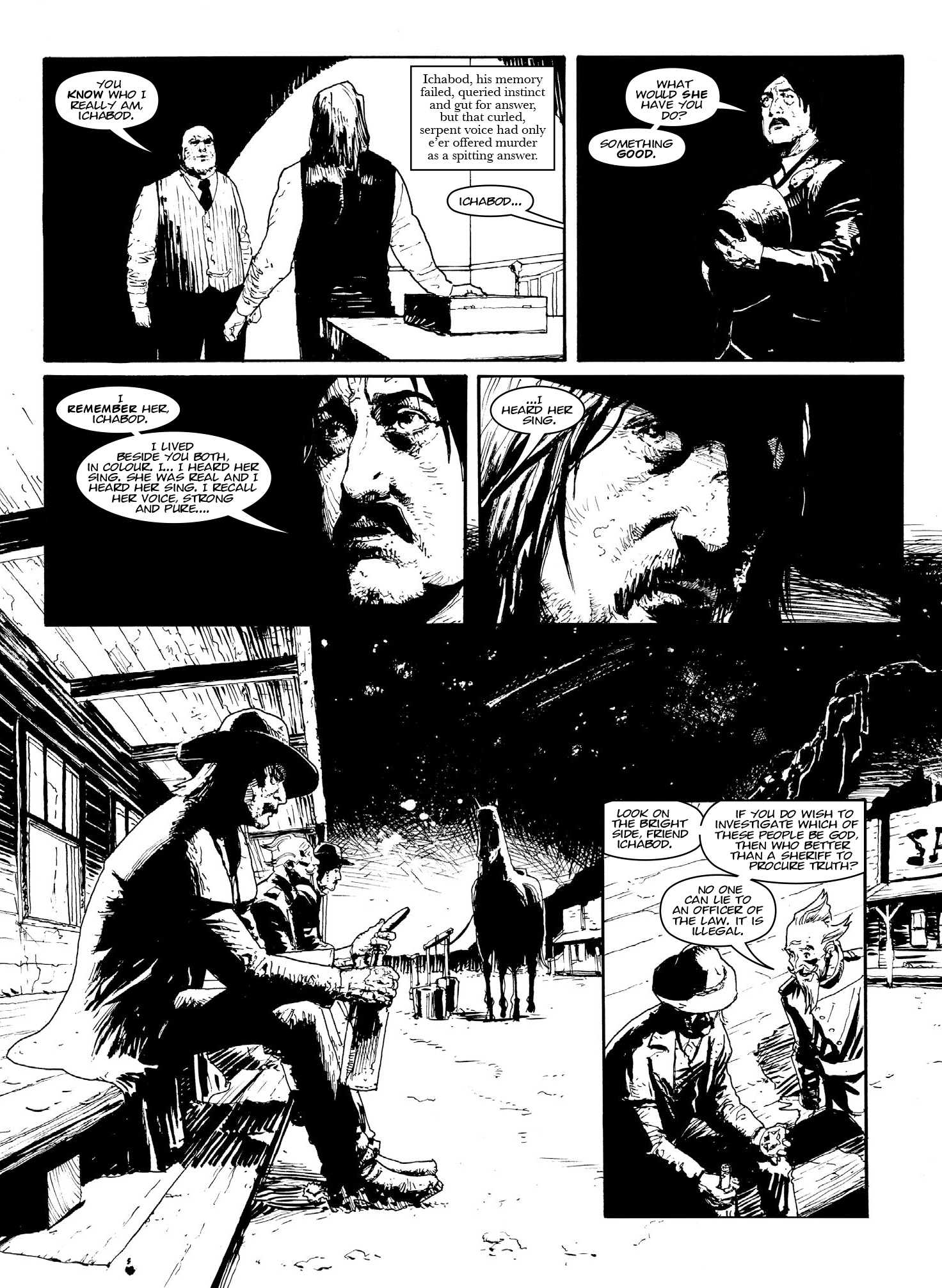 Read online The Grievous Journey of Ichabod Azrael (and the DEAD LEFT in His WAKE) comic -  Issue # TPB - 153