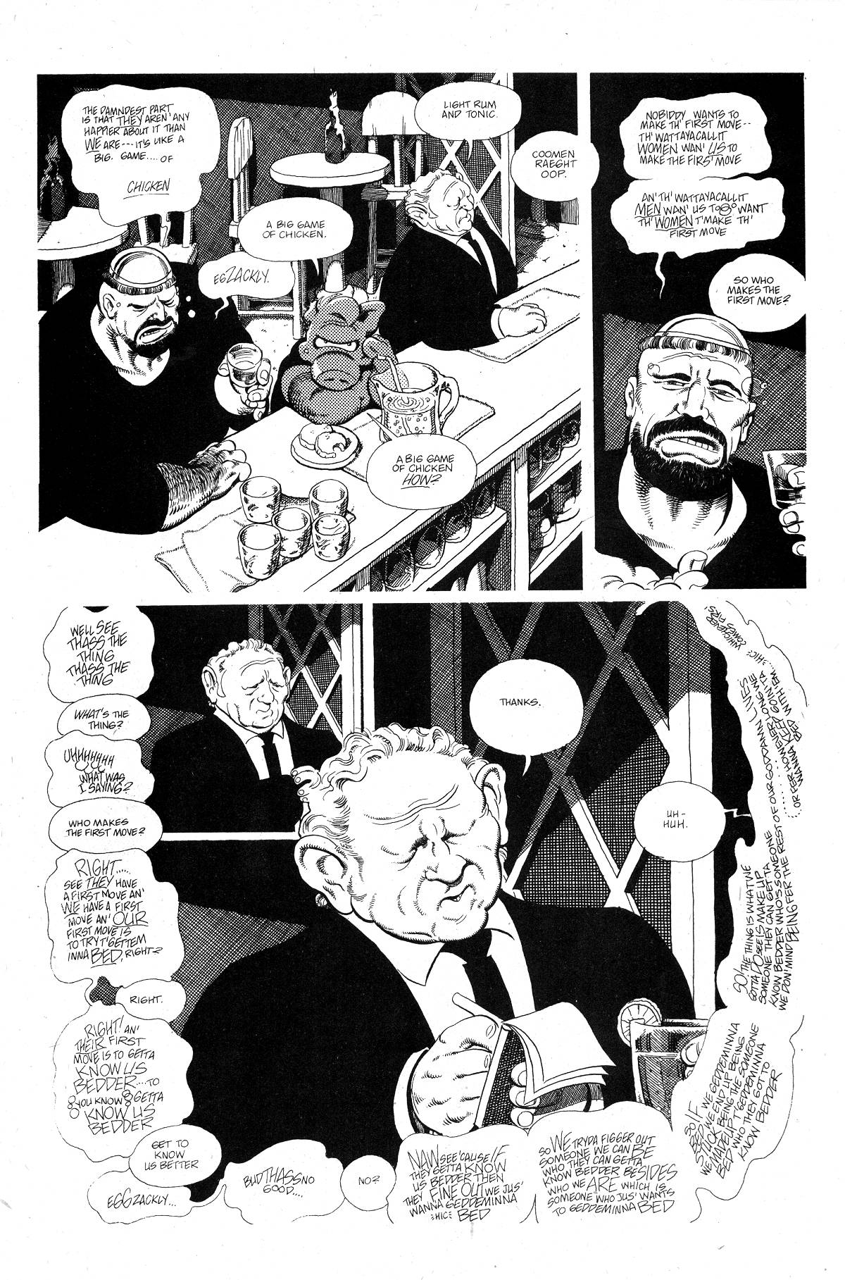 Read online Cerebus comic -  Issue #207 - 7