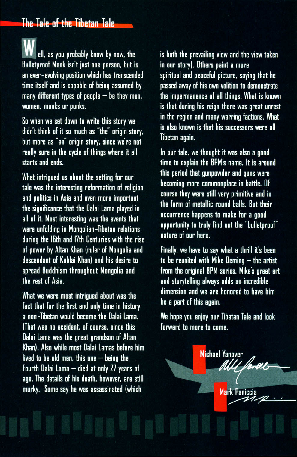 Read online Bulletproof Monk: Tales of the B.P.M. comic -  Issue # Full - 16