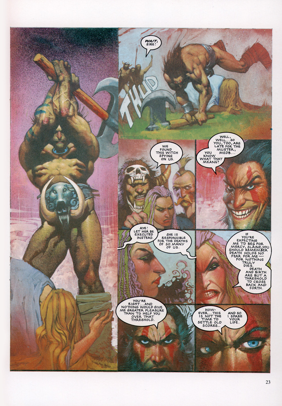 Read online Slaine: The Horned God (1993) comic -  Issue #5 - 24