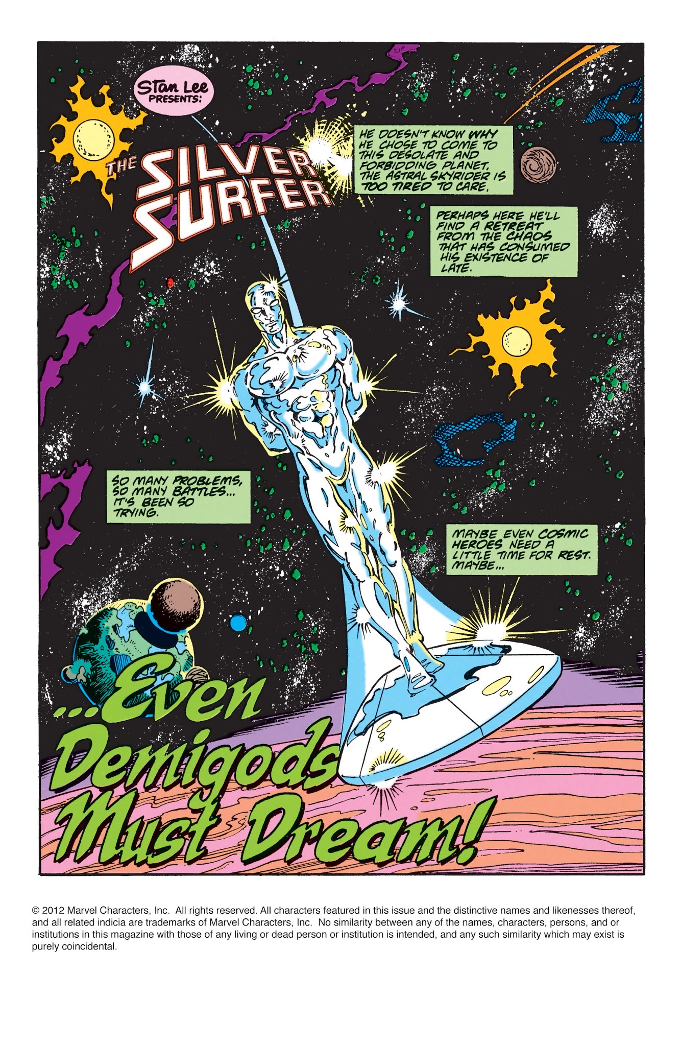 Read online Silver Surfer (1987) comic -  Issue # _TPB Silver Surfer - Rebirth of Thanos (Part 1) - 4