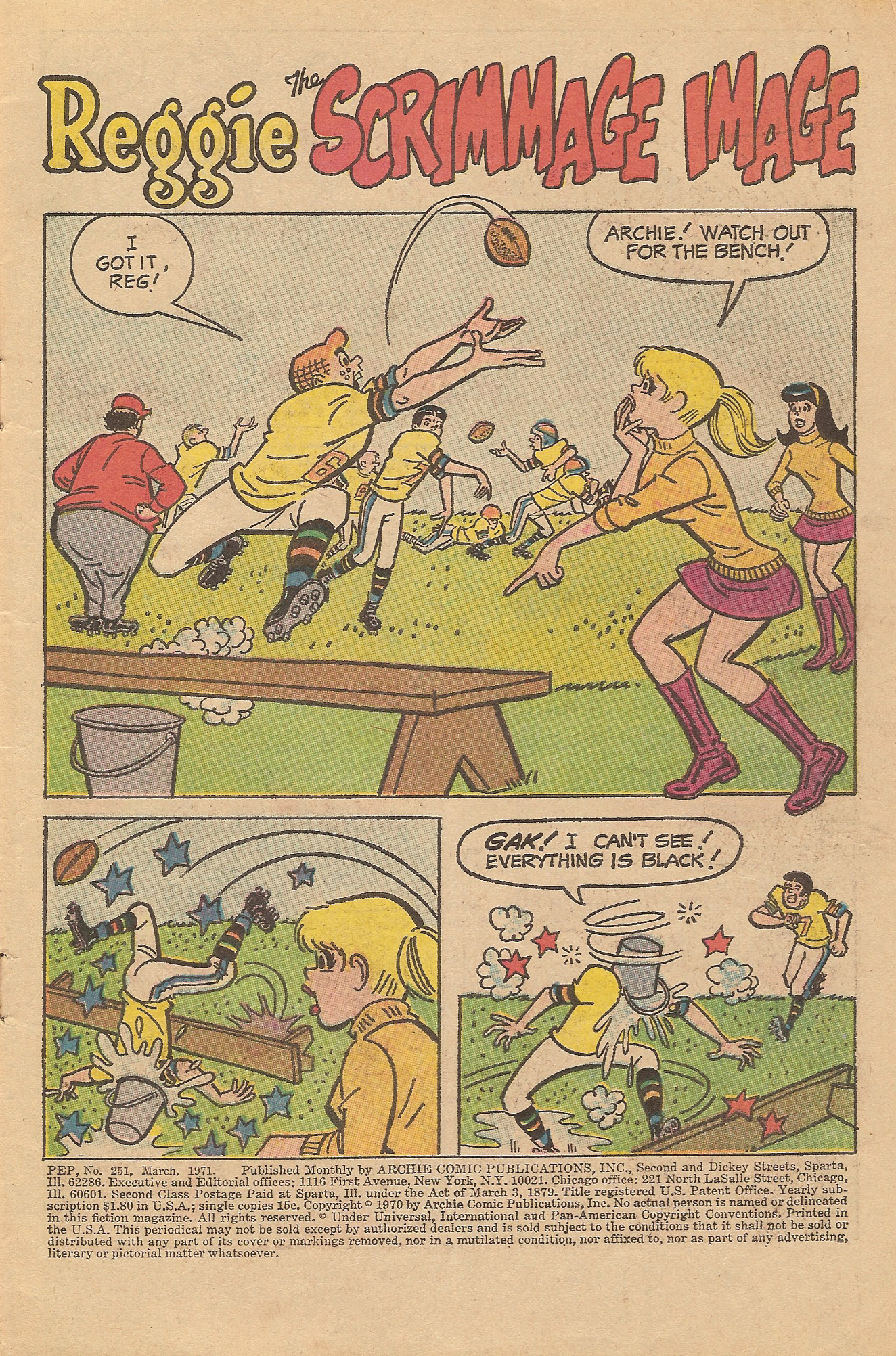 Read online Pep Comics comic -  Issue #251 - 3