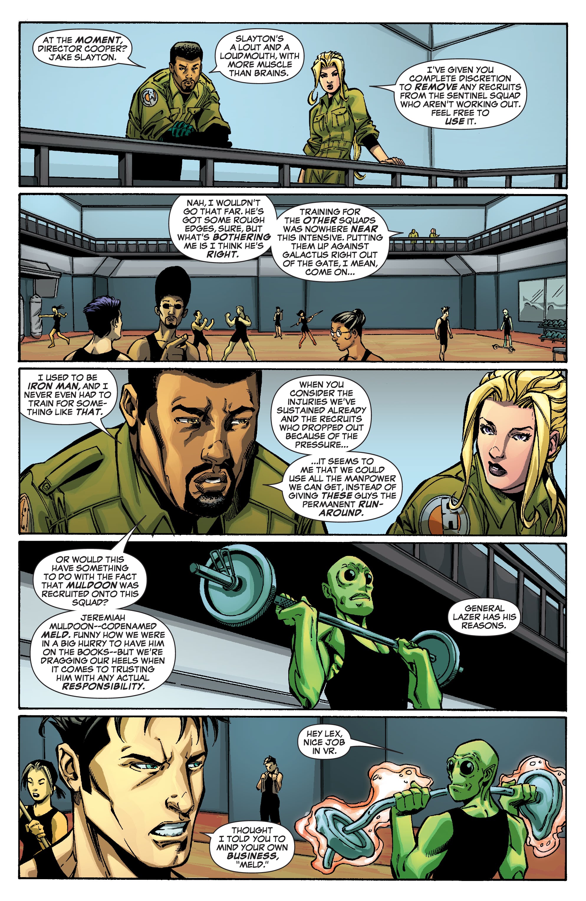 Read online Sentinel Squad O*N*E comic -  Issue # _TPB - 34