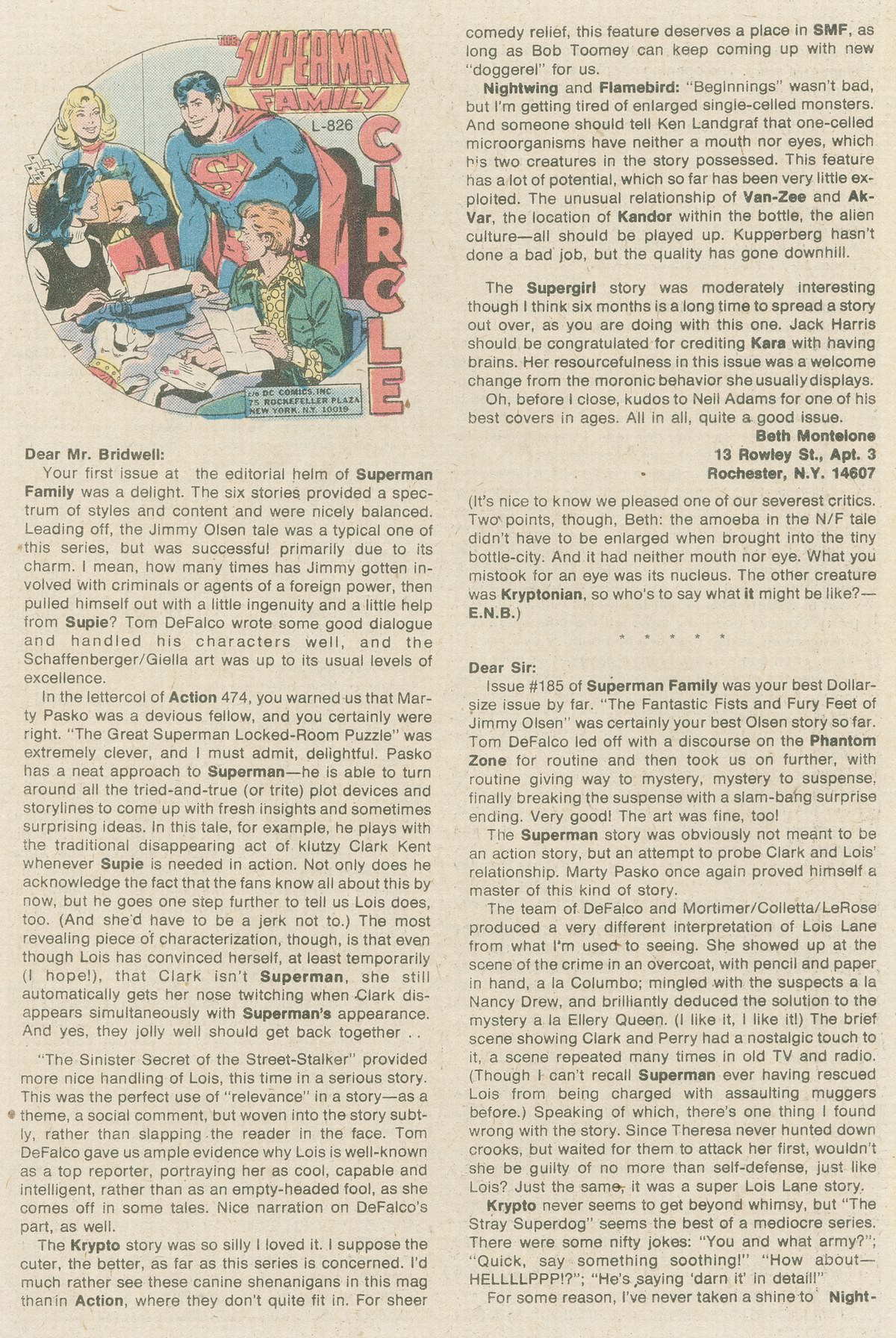 Read online The Superman Family comic -  Issue #187 - 19