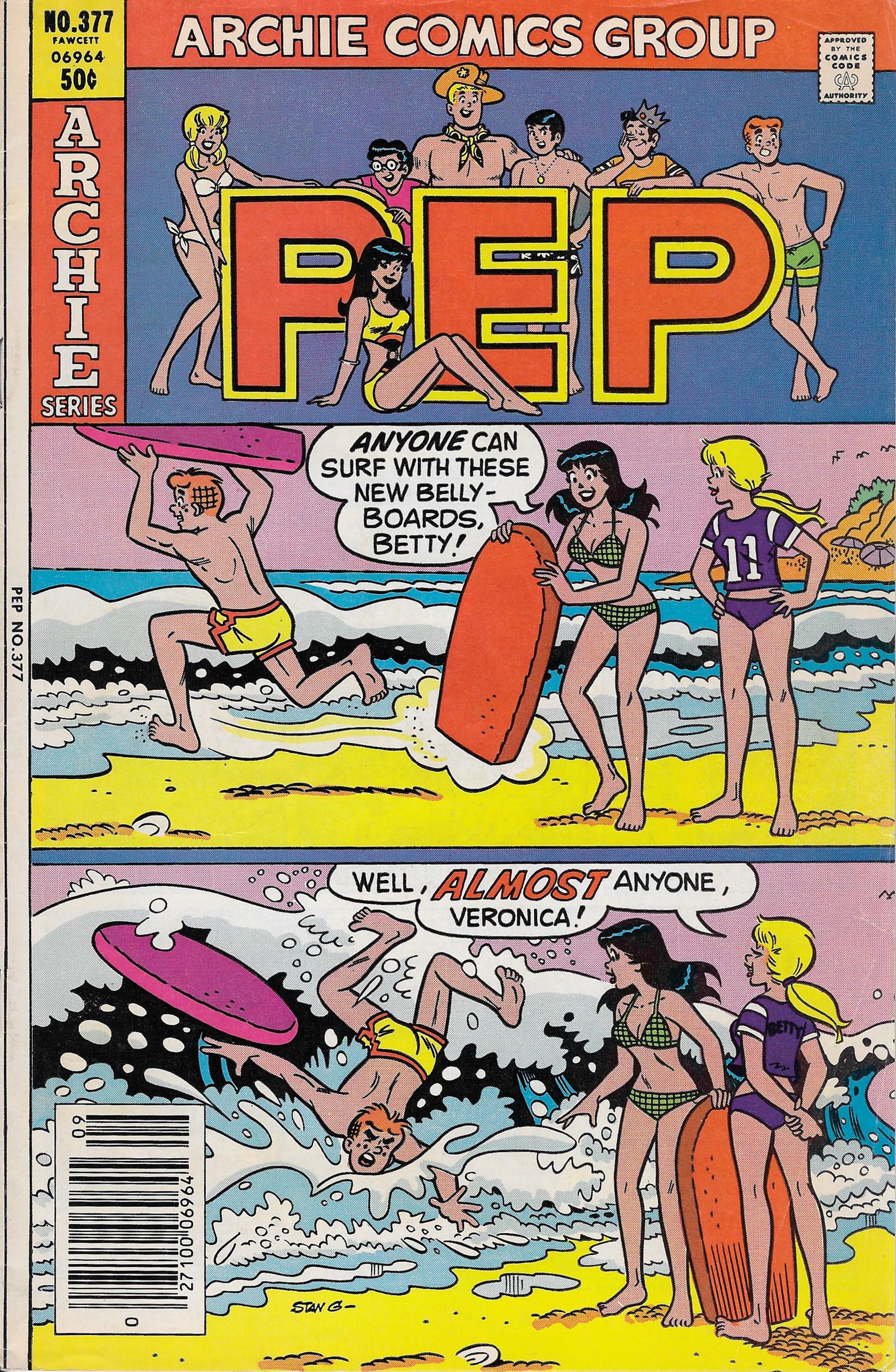 Read online Pep Comics comic -  Issue #377 - 1