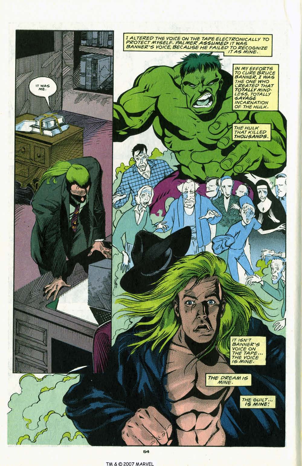 Read online The Incredible Hulk Annual comic -  Issue #18 - 66