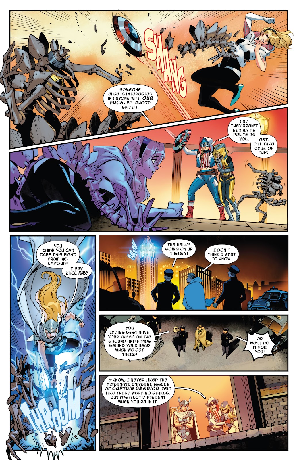 Spider-Gwen: Gwenverse issue 2 - Page 18