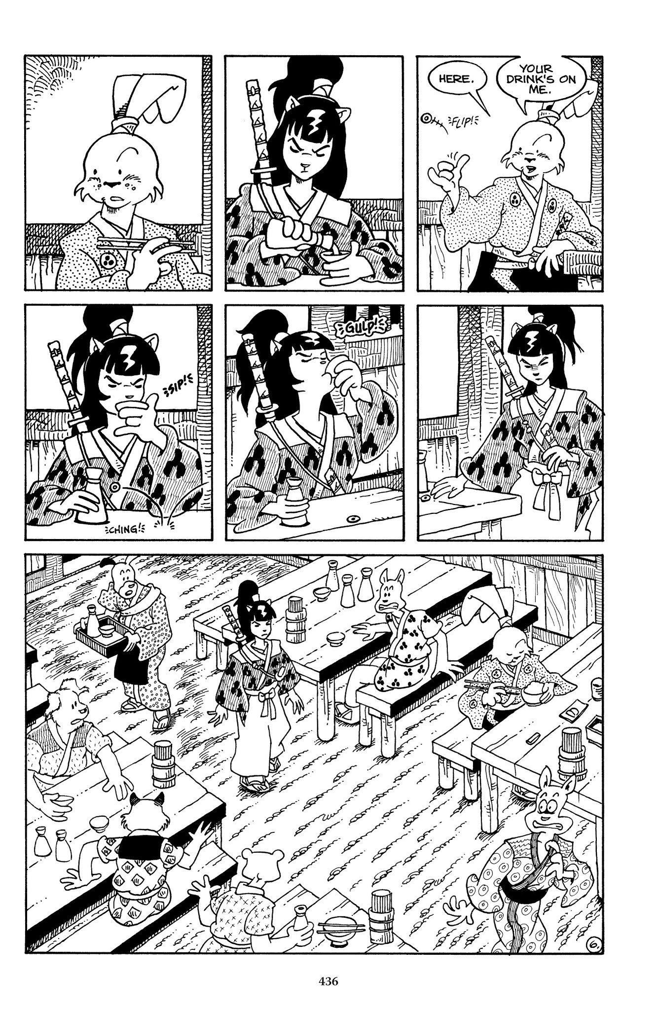 Read online The Usagi Yojimbo Saga comic -  Issue # TPB 1 - 426