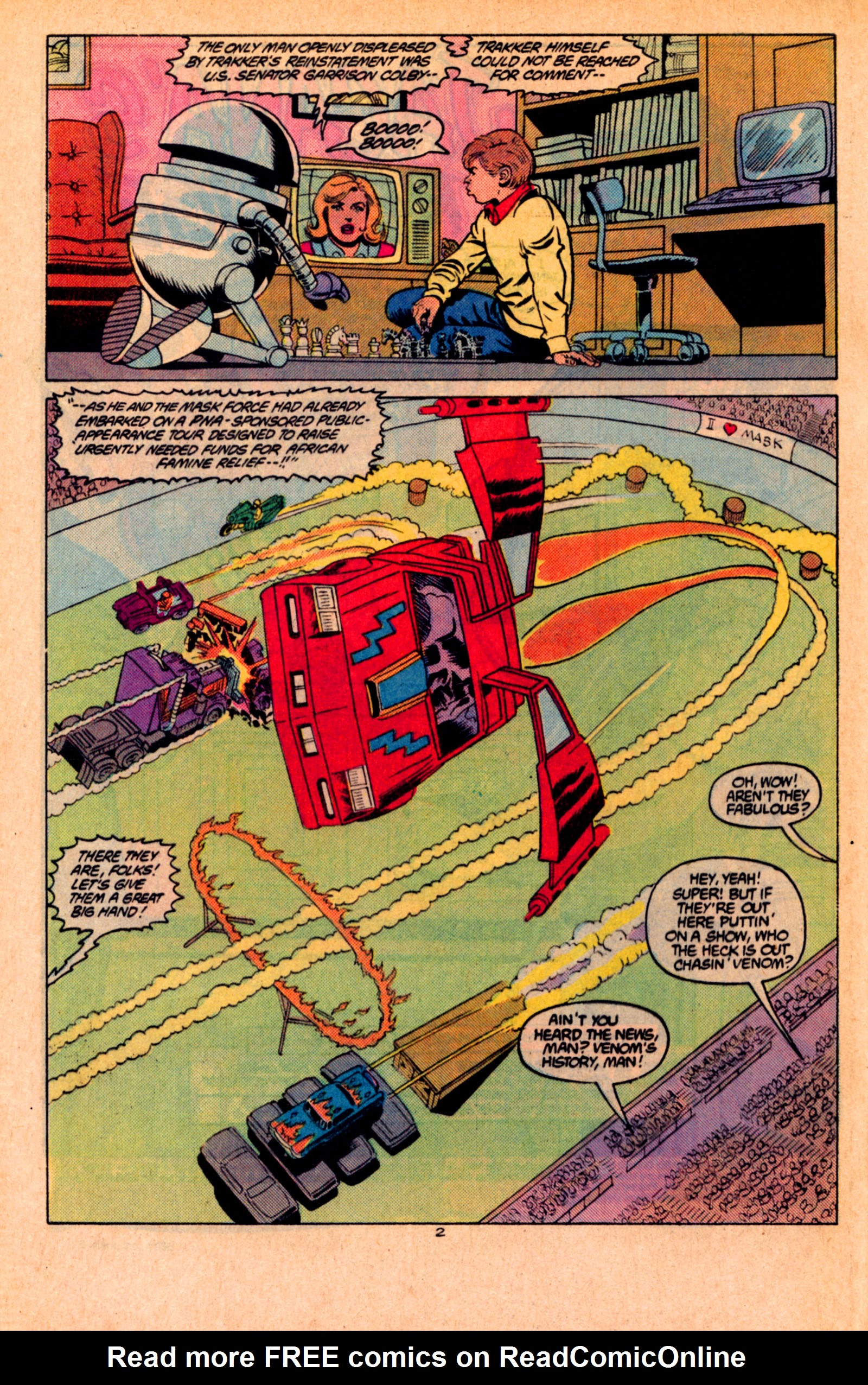 Read online MASK (1987) comic -  Issue #6 - 4