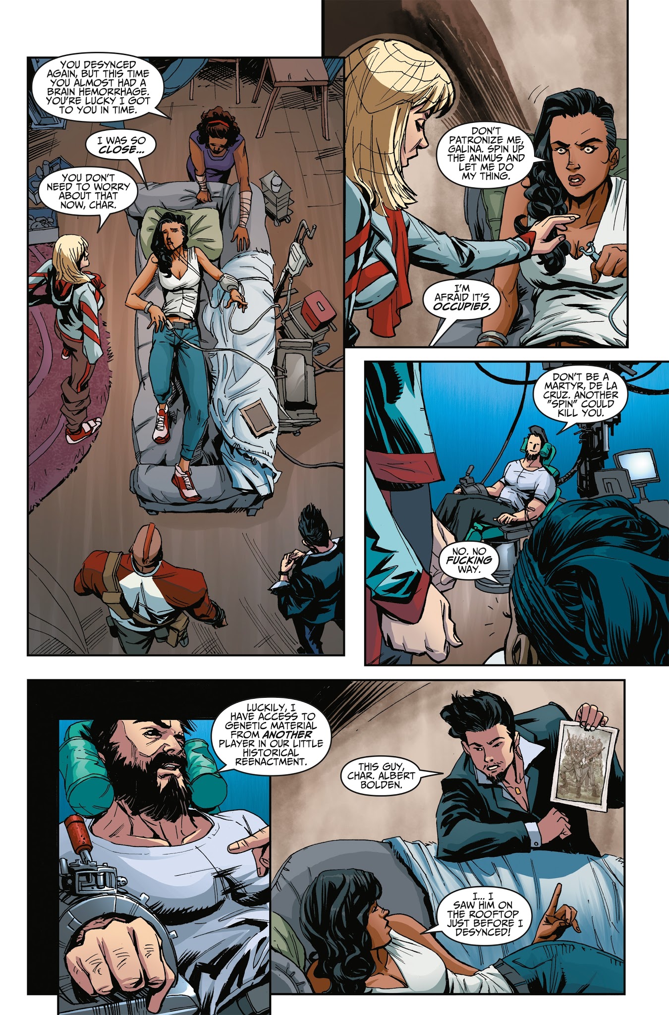 Read online Assassin's Creed: Uprising comic -  Issue #7 - 8