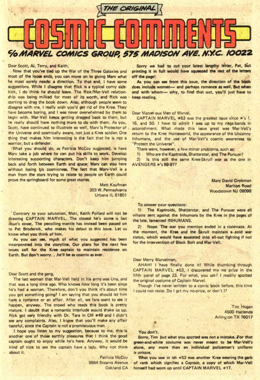 Read online Captain Marvel (1968) comic -  Issue #55 - 13