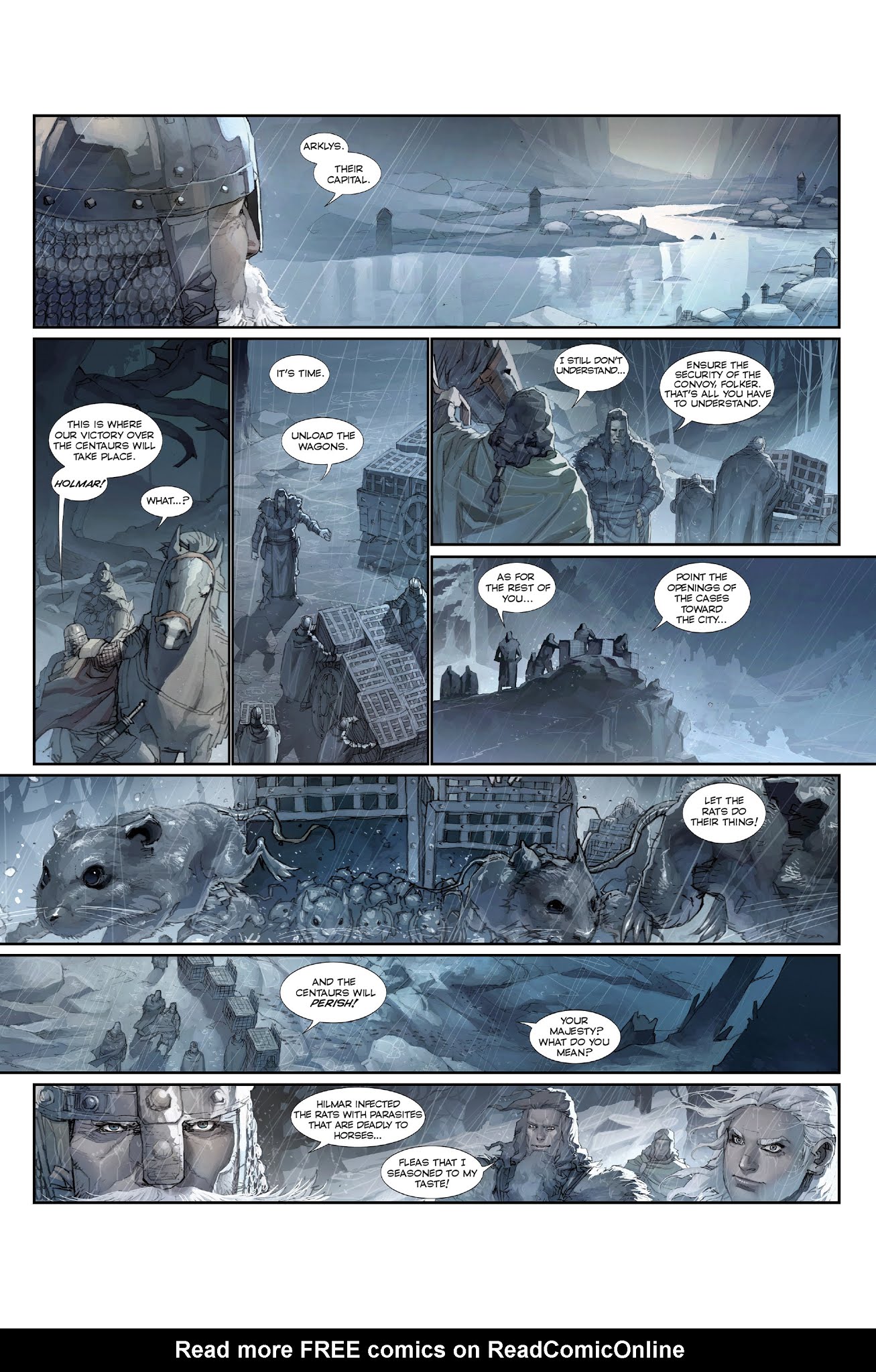 Read online Konungar: War of Crowns comic -  Issue #3 - 14