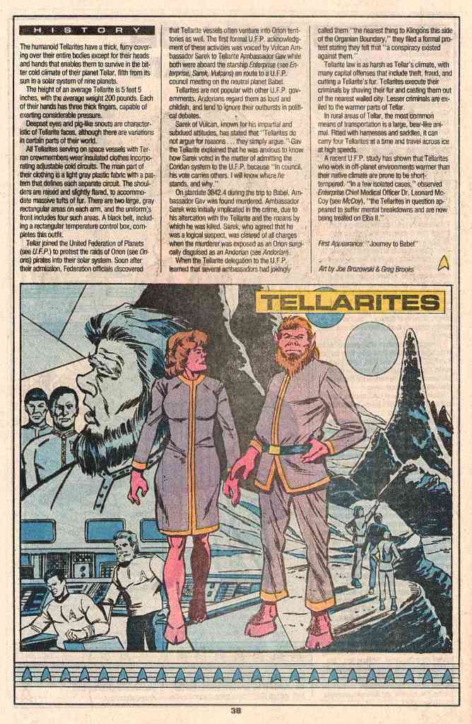 Read online Who's Who in Star Trek comic -  Issue #2 - 40