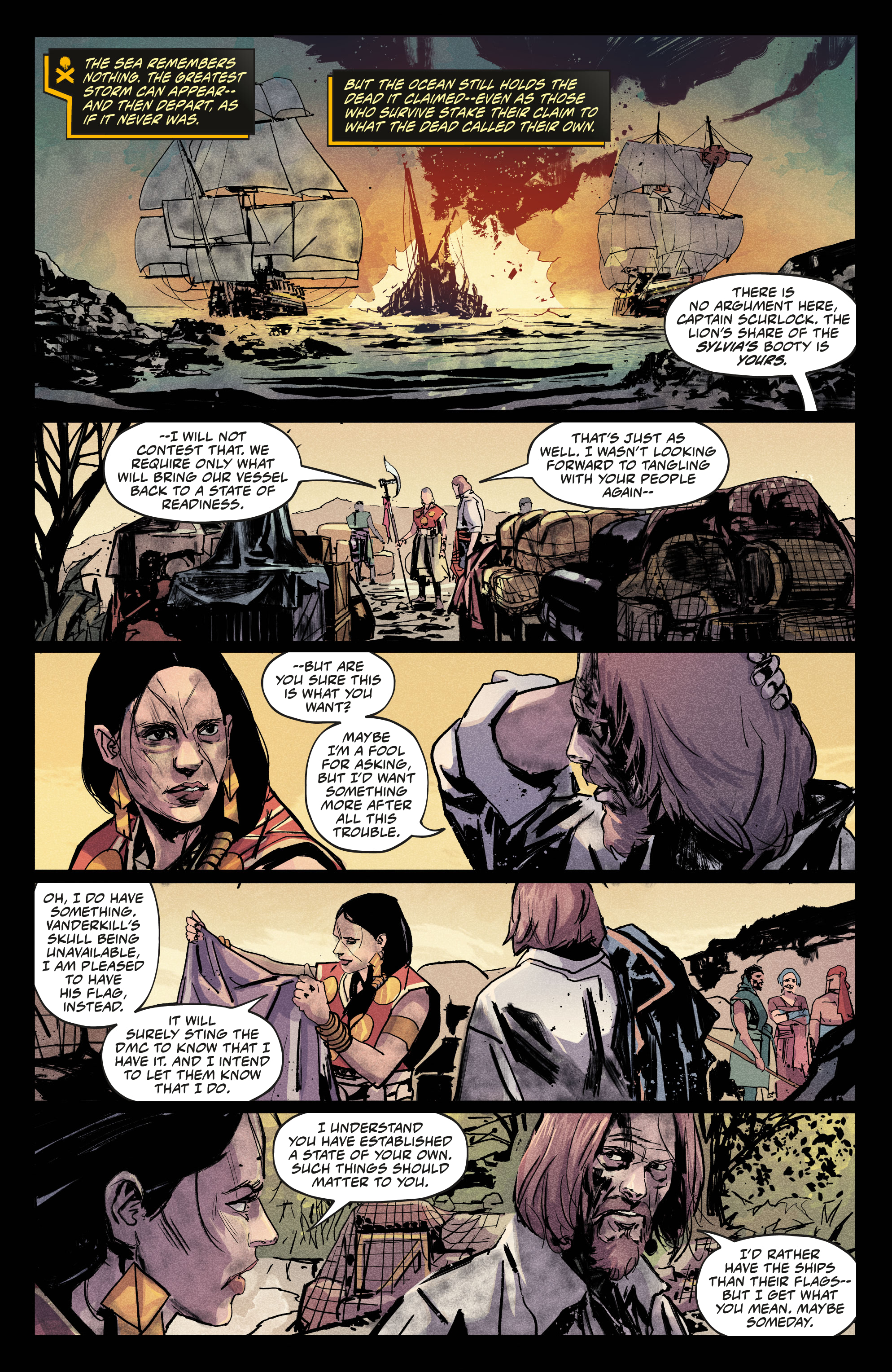Read online Skull and Bones: Savage Storm comic -  Issue #3 - 20