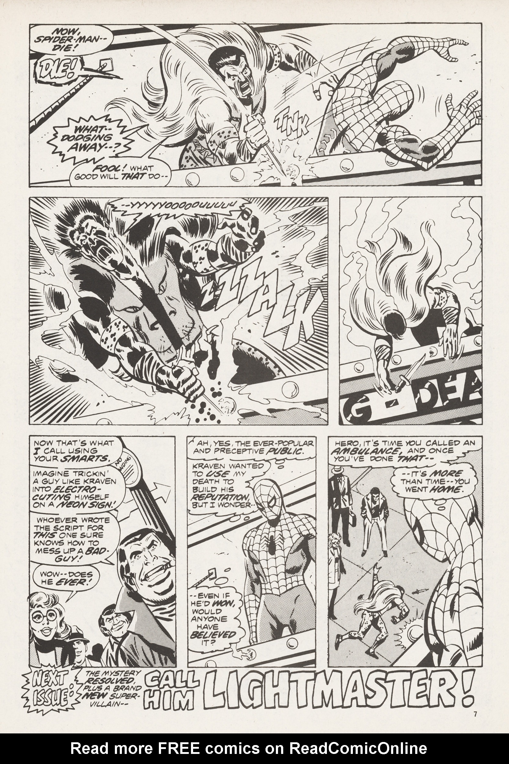 Read online Super Spider-Man and Captain Britain comic -  Issue #232 - 7