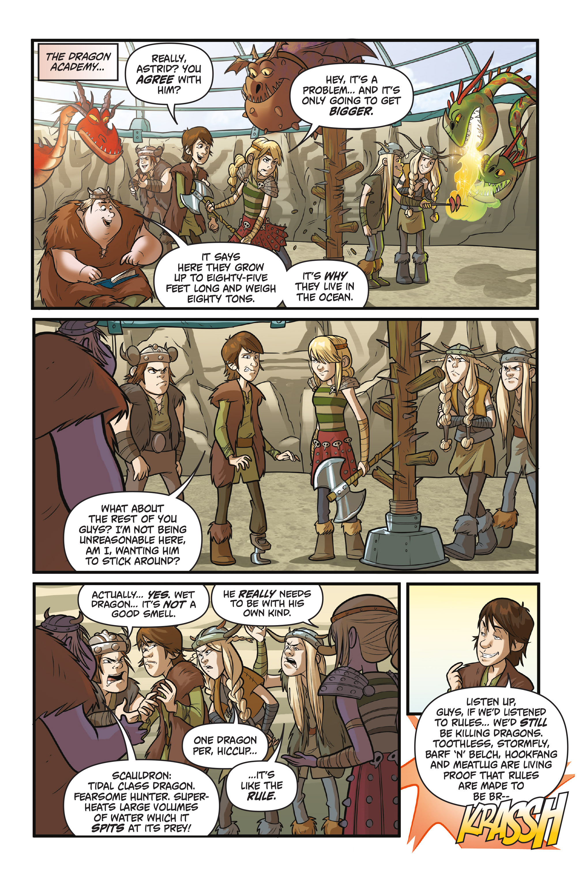 Read online DreamWorks Dragons: Defenders of Berk Collection: Fire & Ice comic -  Issue # TPB - 48