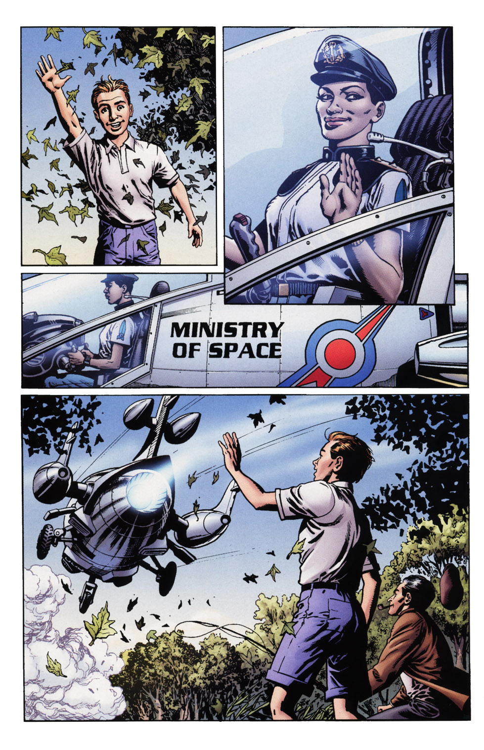 Read online Ministry of Space comic -  Issue #1 - 4