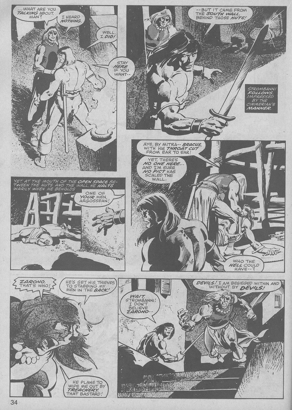 Read online The Savage Sword Of Conan comic -  Issue #48 - 34