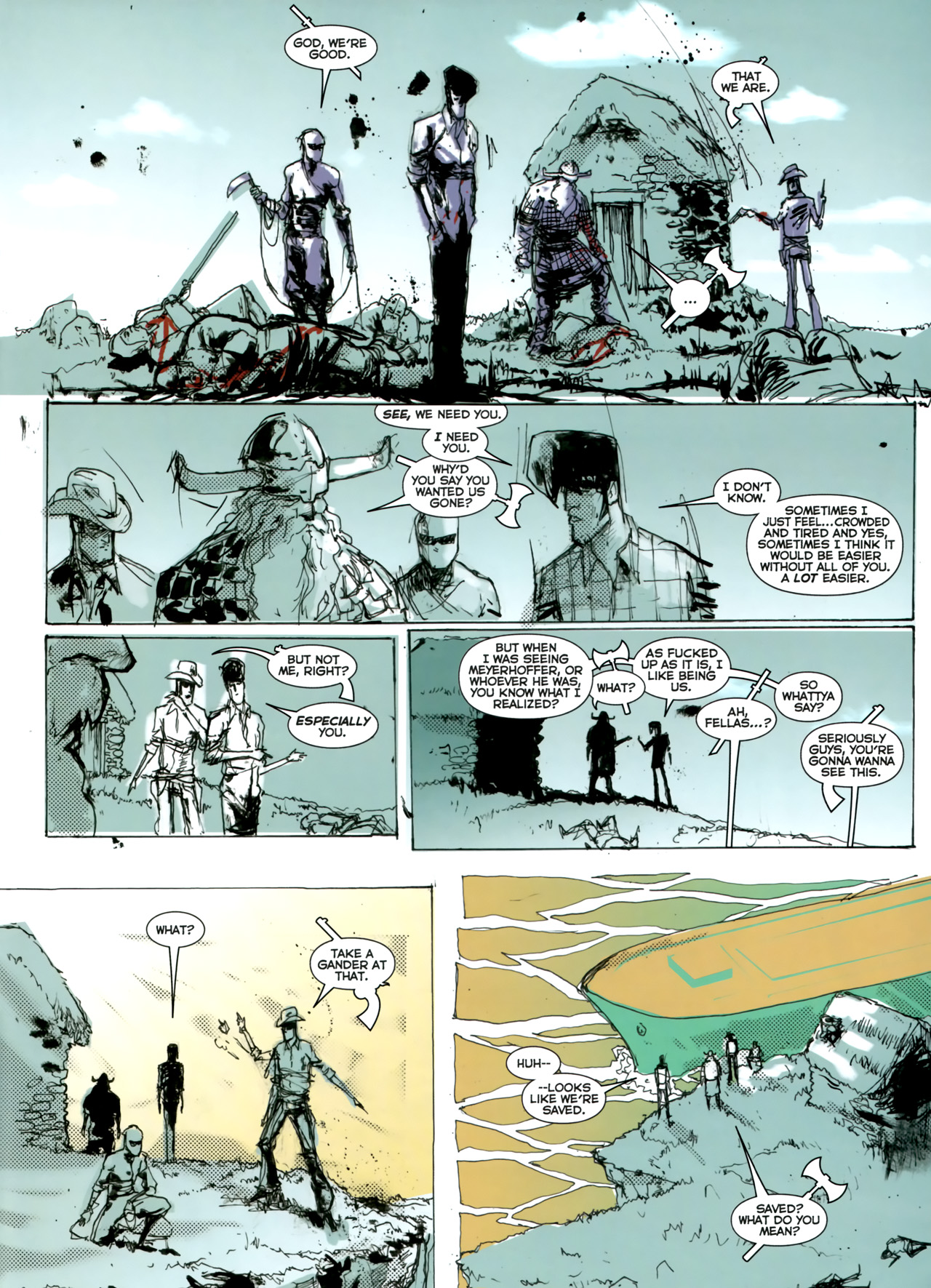Read online Cowboy Ninja Viking comic -  Issue #9 - 25
