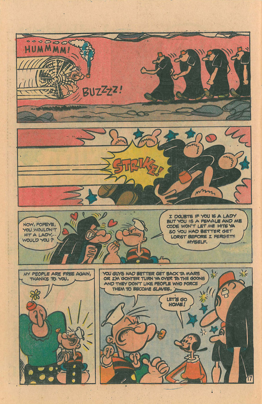 Read online Popeye (1948) comic -  Issue #127 - 24