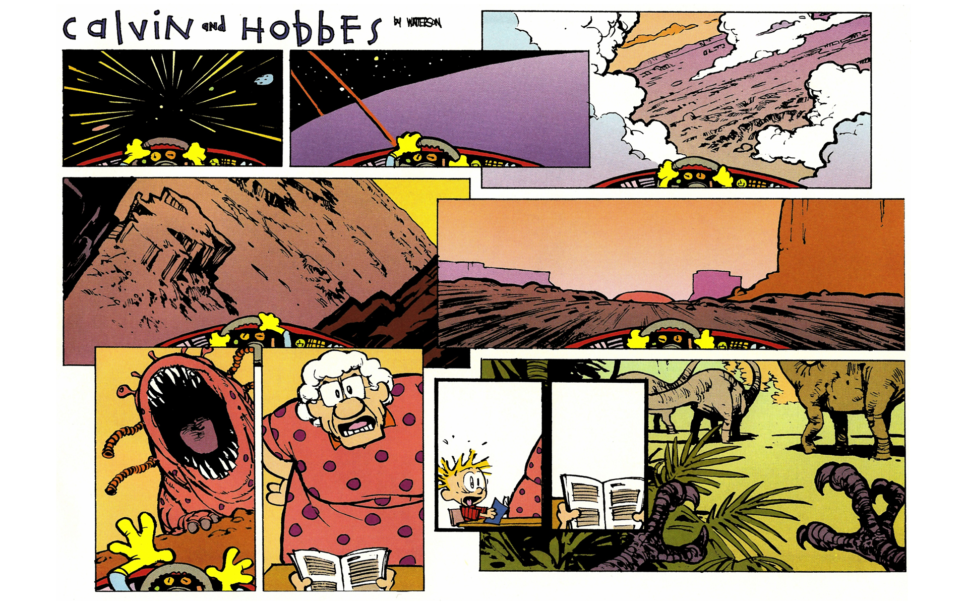 Read online Calvin and Hobbes comic -  Issue #11 - 23