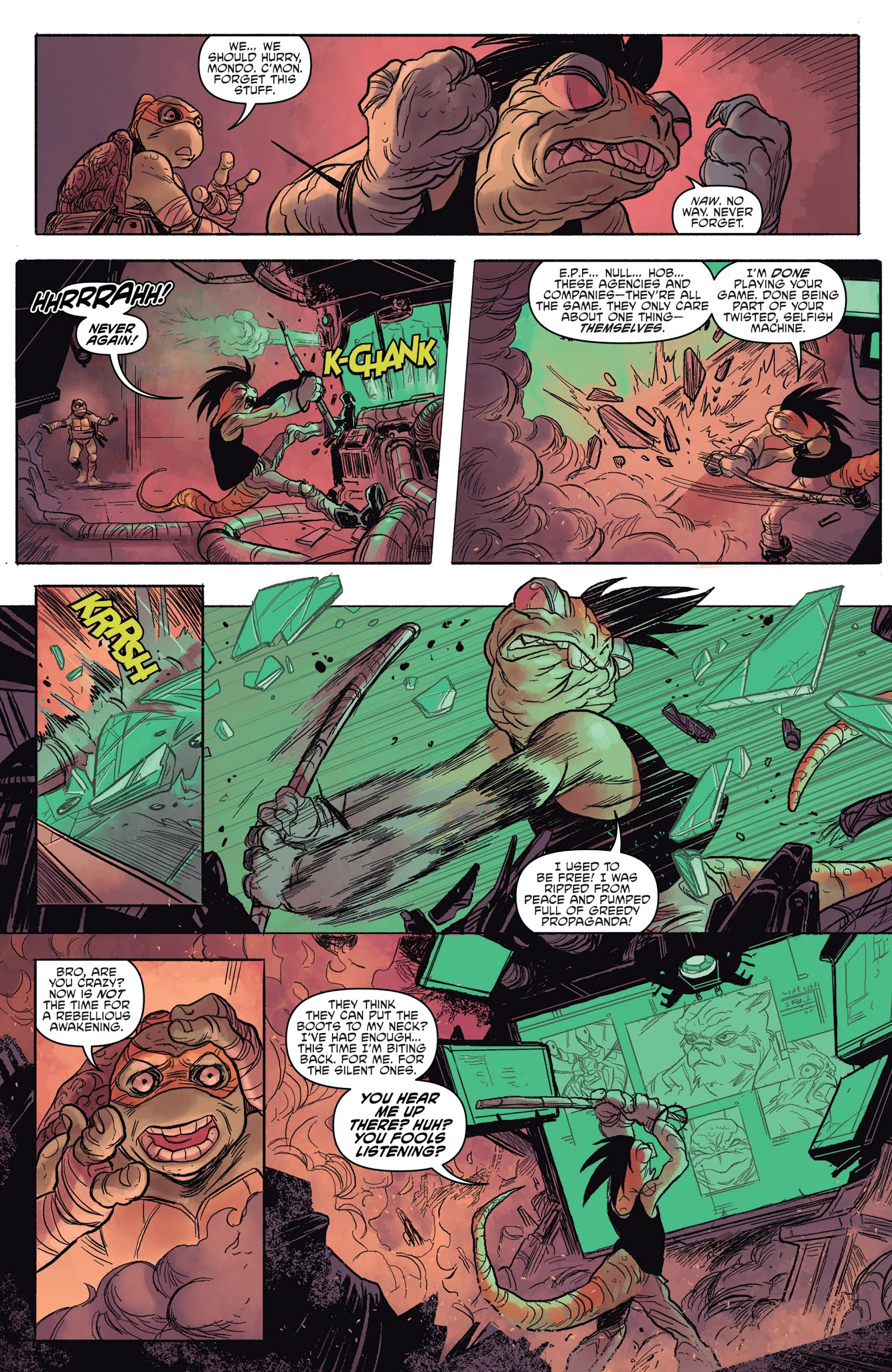 Read online Teenage Mutant Ninja Turtles Universe comic -  Issue #23 - 20