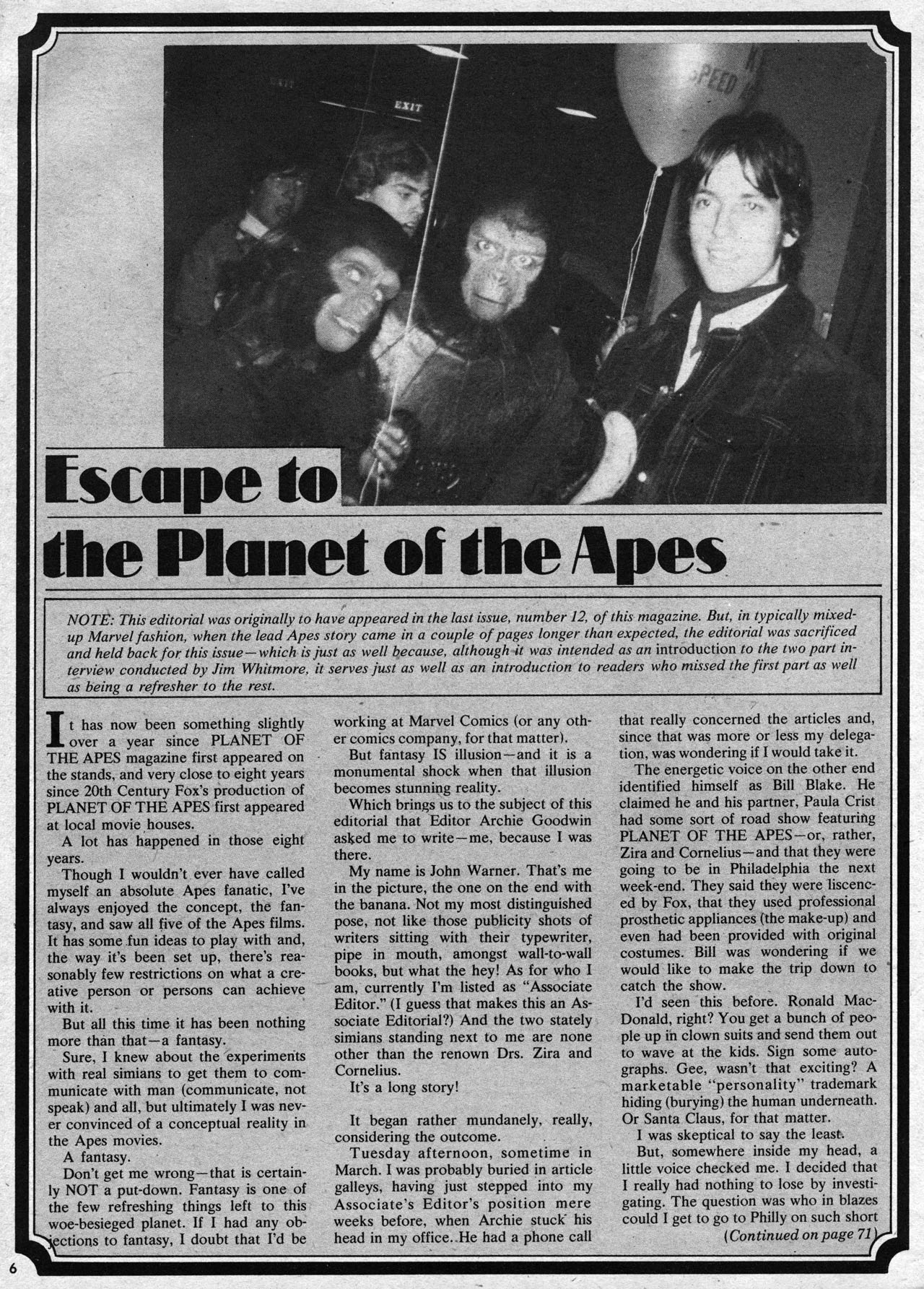 Read online Planet of the Apes comic -  Issue #13 - 6