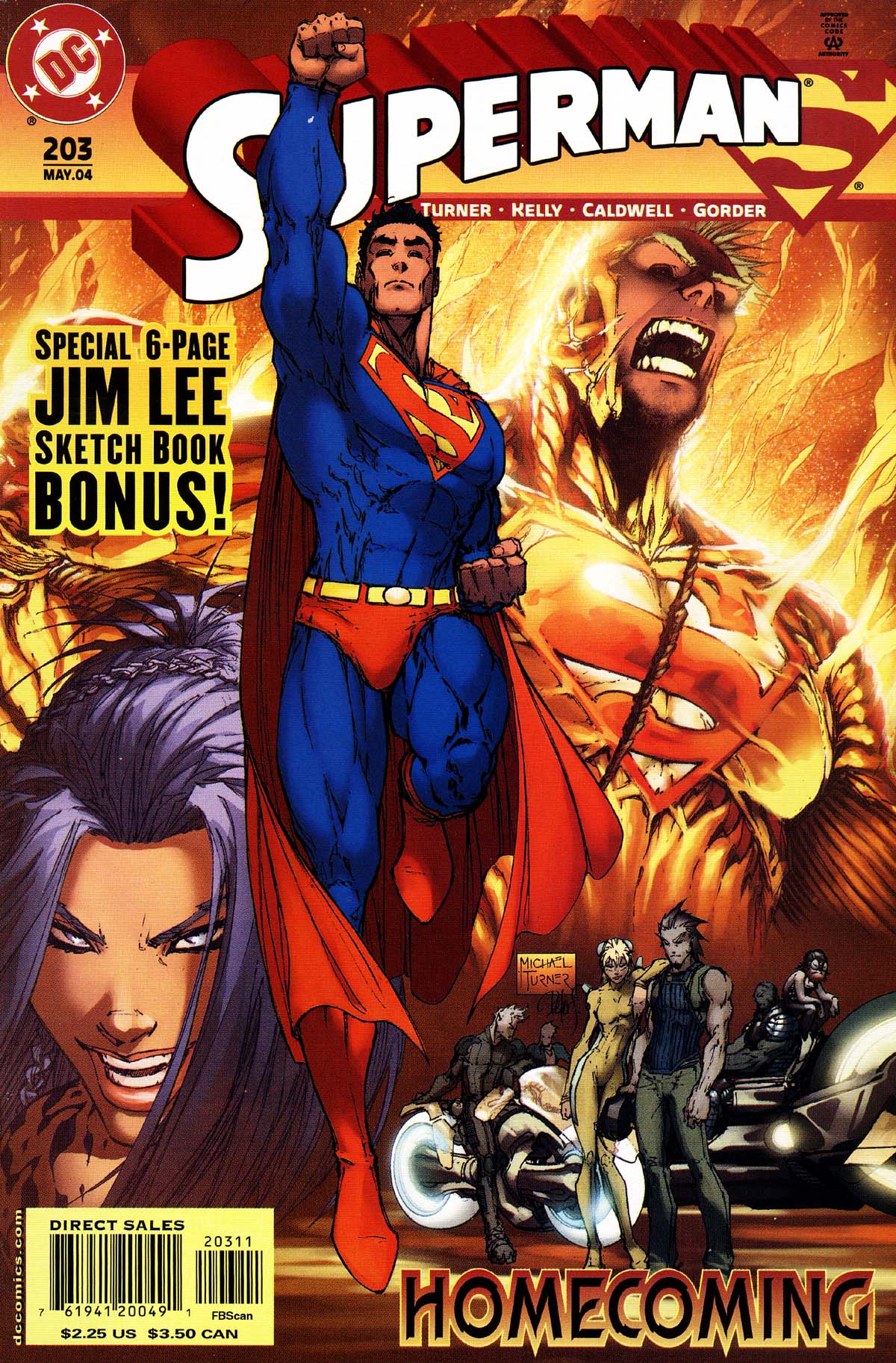 Read online Superman (1987) comic -  Issue #203 - 1