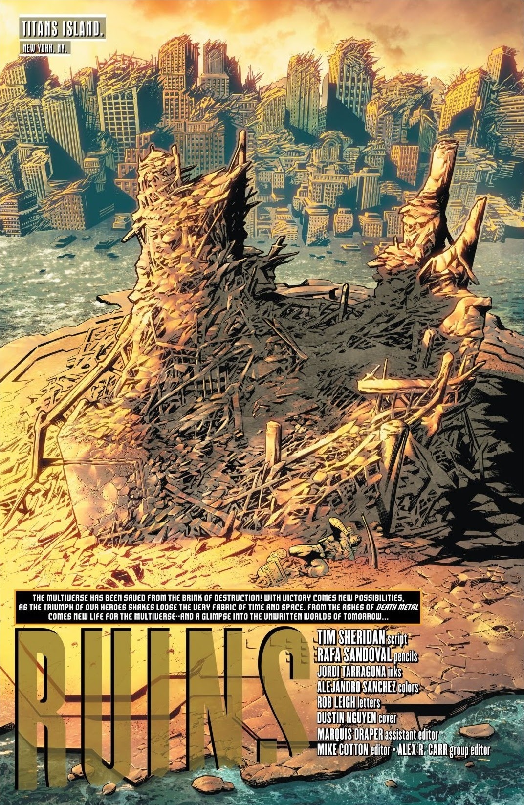 Read online Future State: Teen Titans – Ruins comic -  Issue # Full - 3