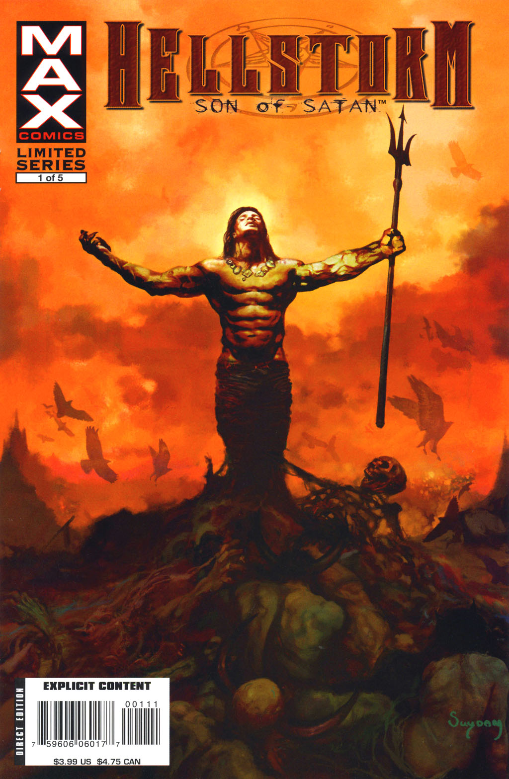 Read online Hellstorm: Son of Satan comic -  Issue #1 - 1