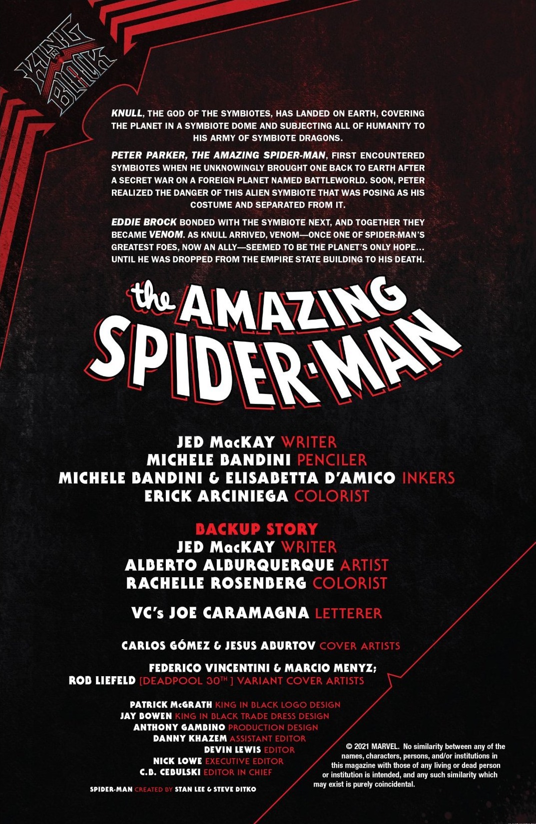 Read online King In Black One-Shots comic -  Issue # Spider-Man - 3