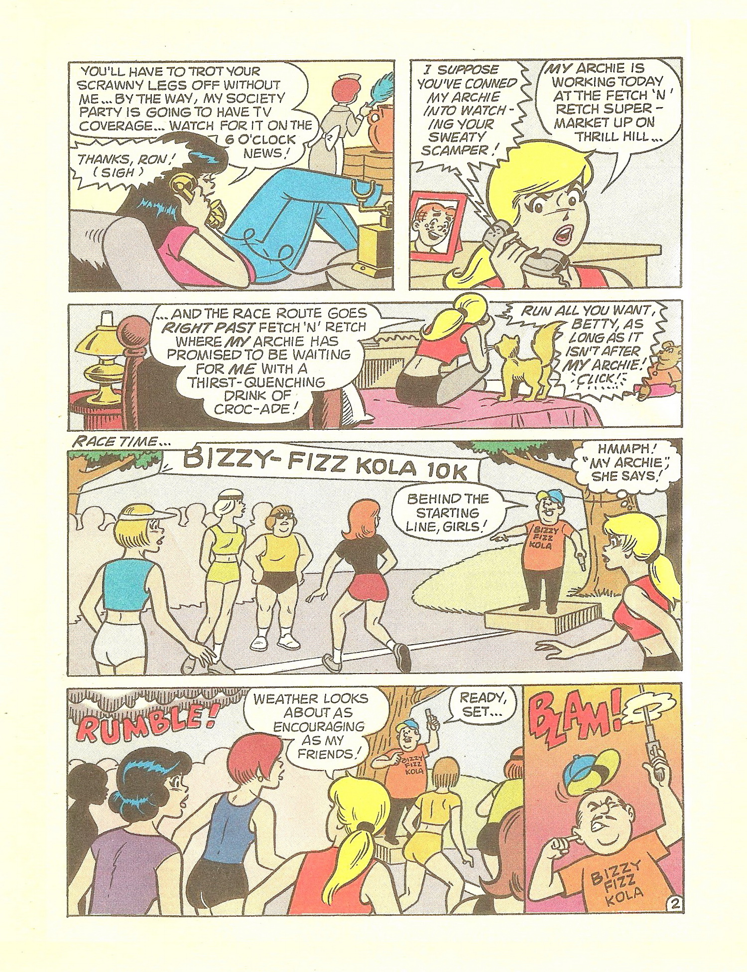 Read online Betty's Digest comic -  Issue #2 - 4