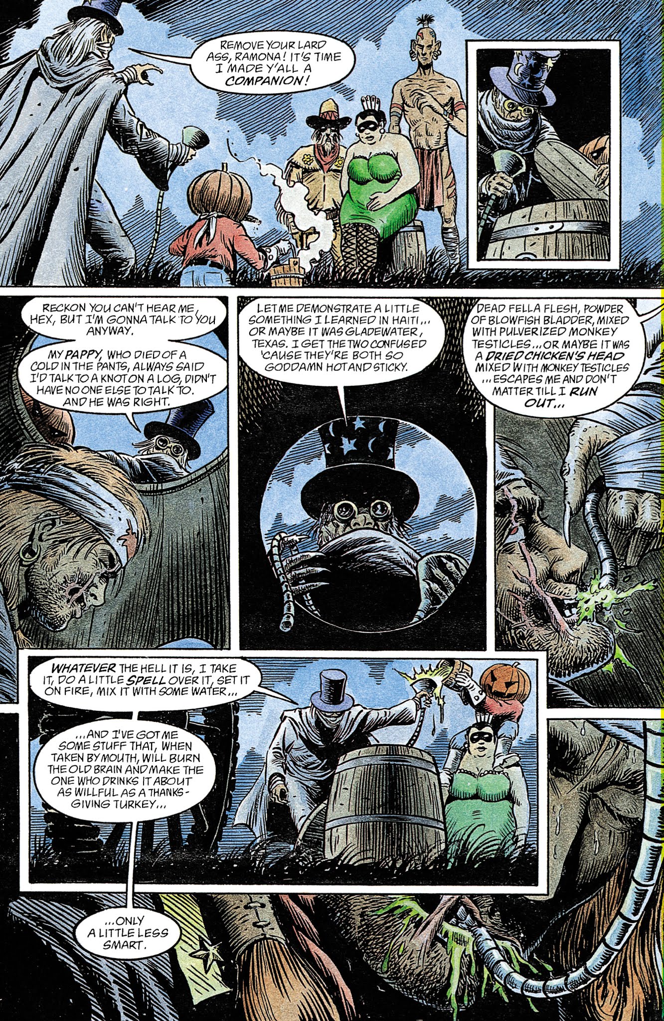 Read online Jonah Hex: Shadows West comic -  Issue # TPB (Part 2) - 5
