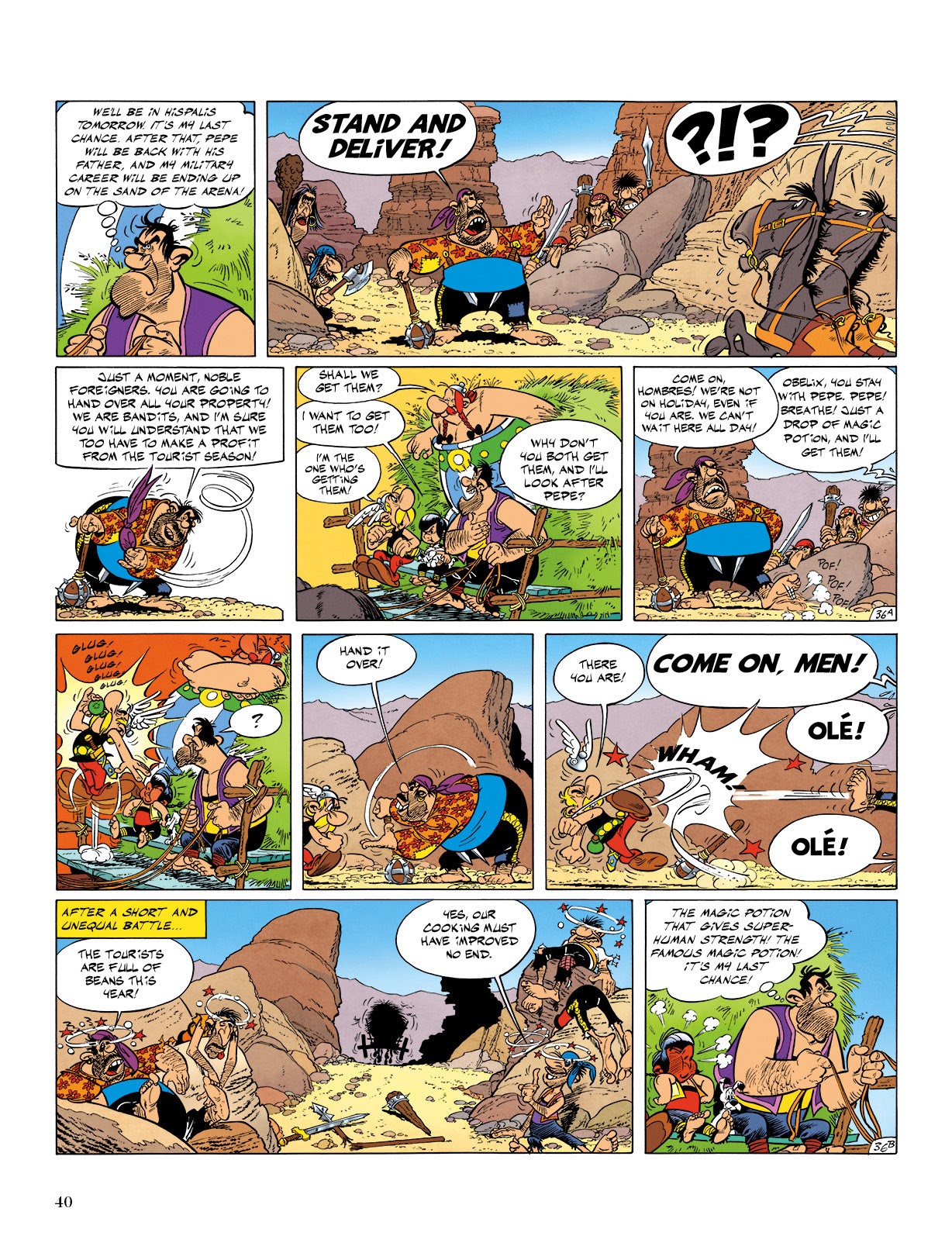 Read online Asterix comic -  Issue #14 - 41